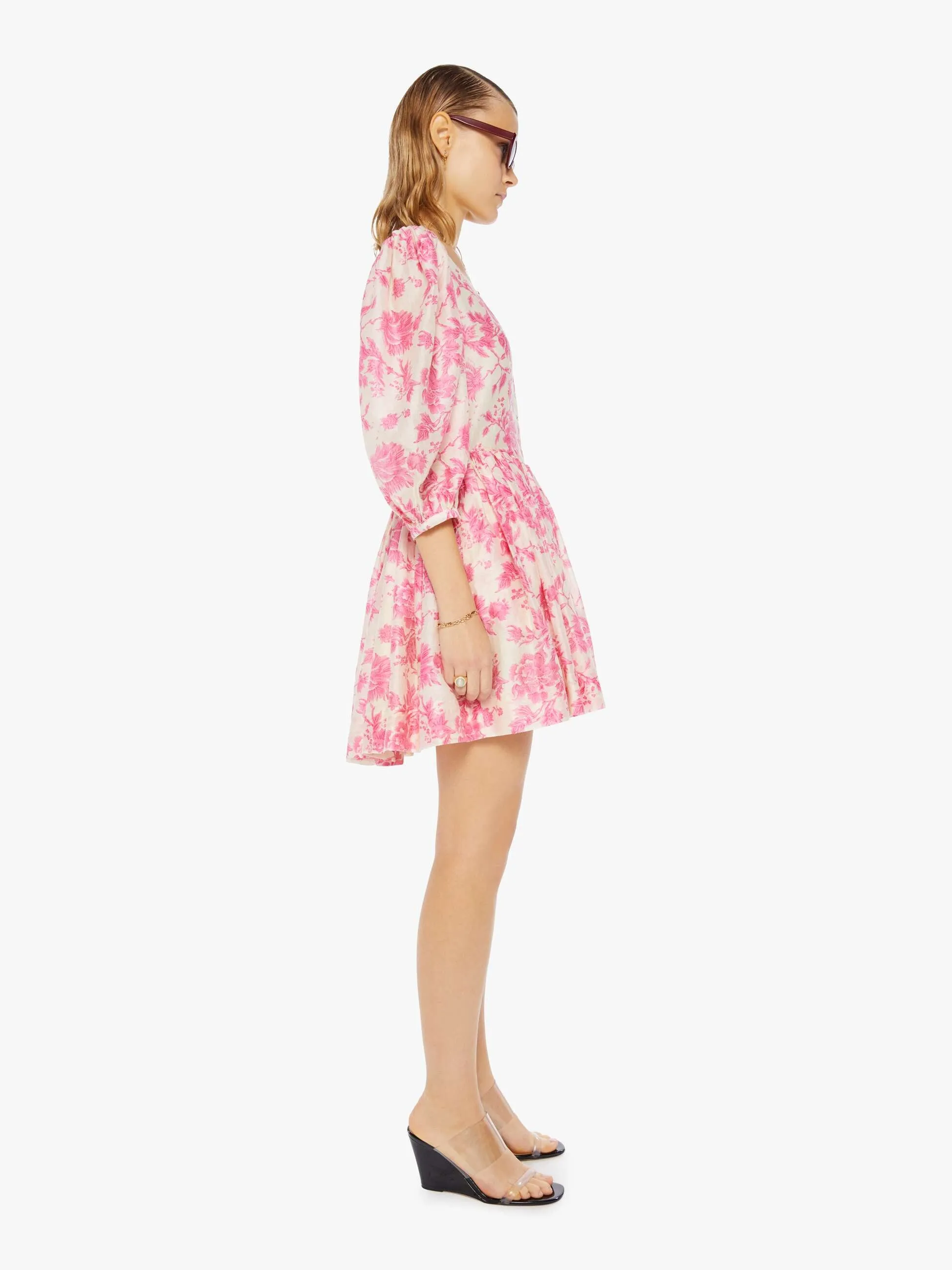 Alix Of Bohemia Ellah Dress - Pink Baroque sold by MOTHER product image thumbnail 3