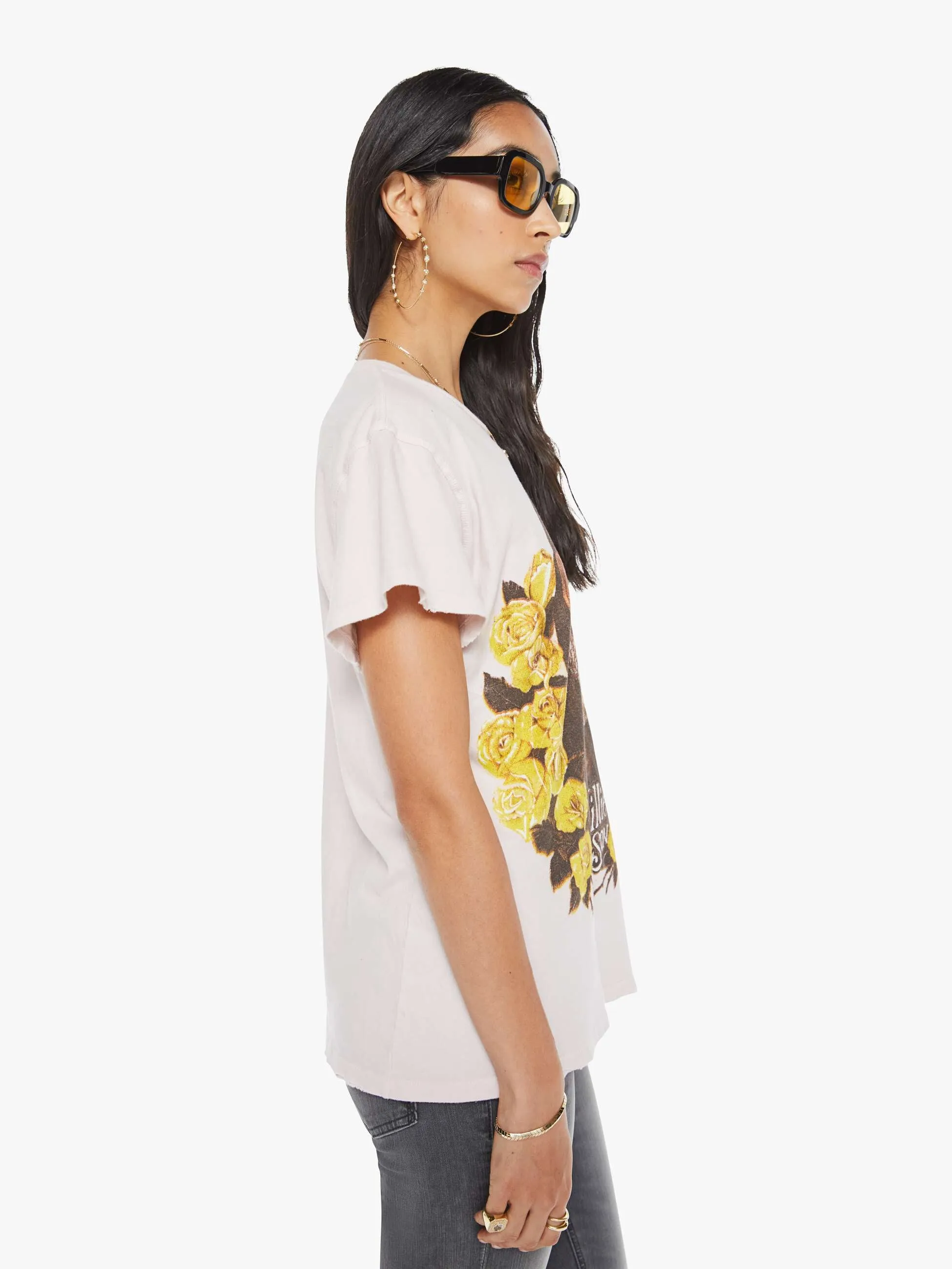 MadeWorn Willie Nelson Tee - Dusty Pink sold by MOTHER product image thumbnail 3