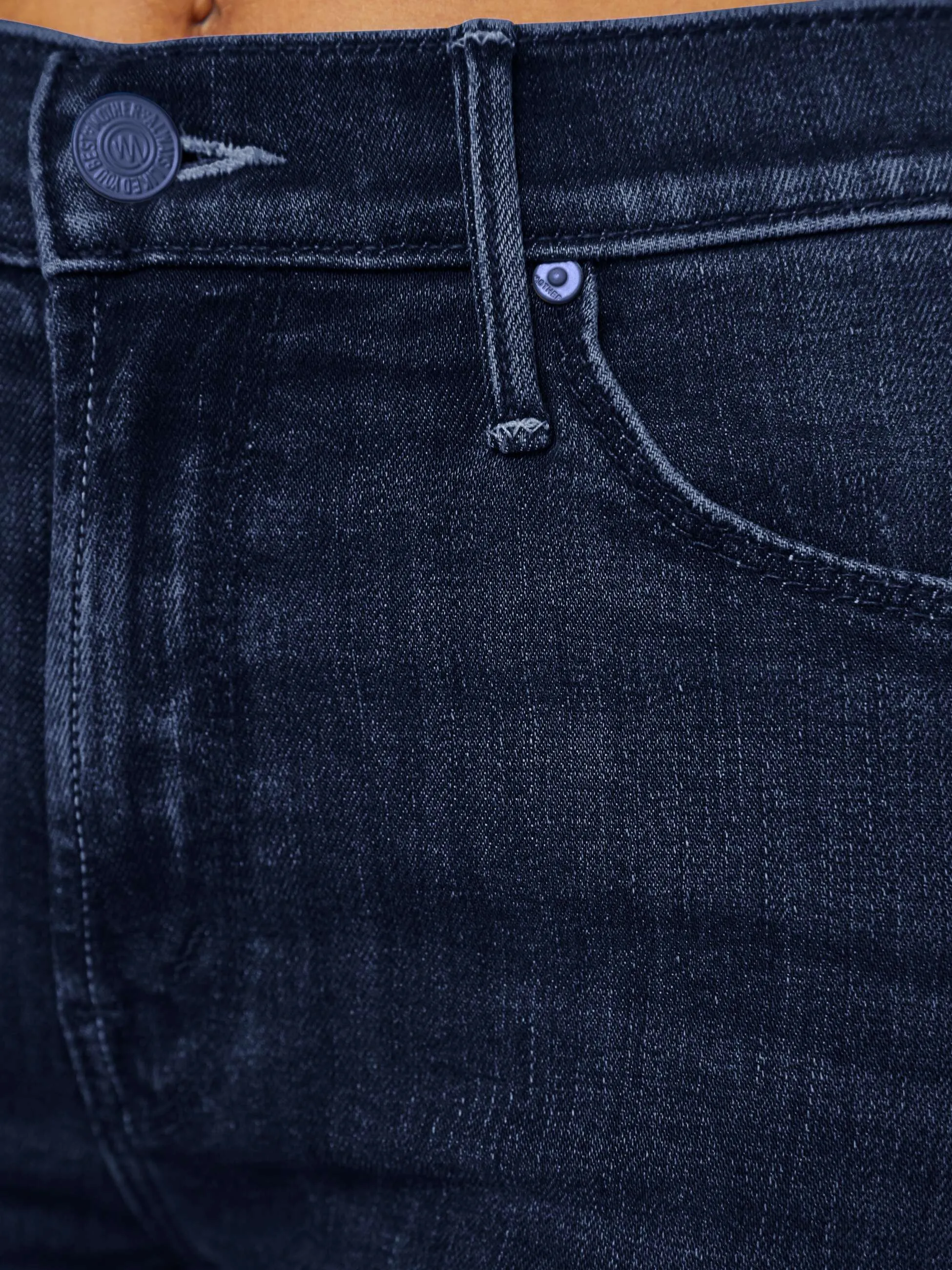 The Mid Rise Dazzler Ankle - Chip On My Shoulder sold by MOTHER product image thumbnail 5