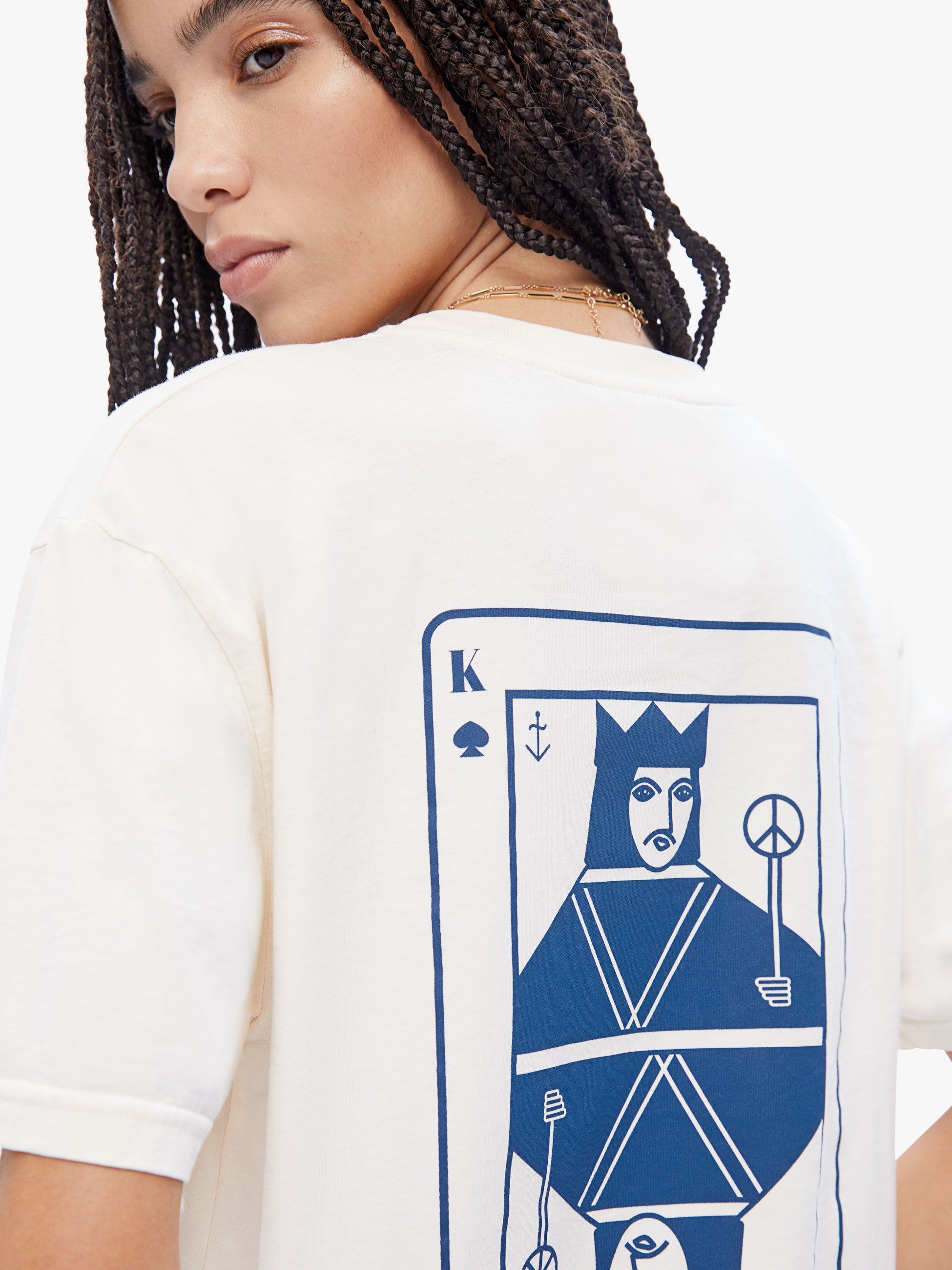 La Paz Dantas Tee - King Of Spades sold by MOTHER product image thumbnail 6