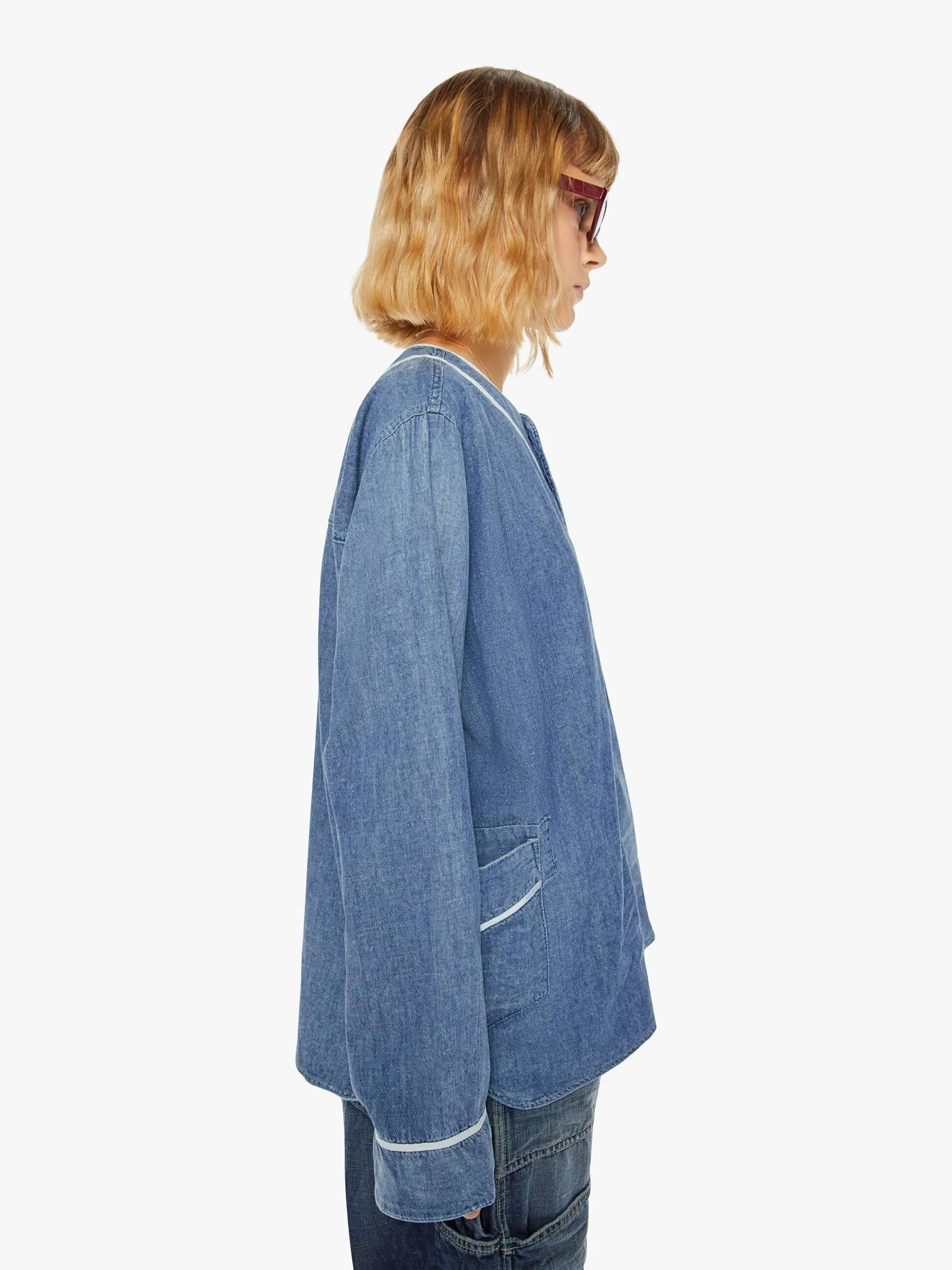 Dr. Collectors Mike's Baseball Shirt - Sunfaded sold by MOTHER product image thumbnail 2