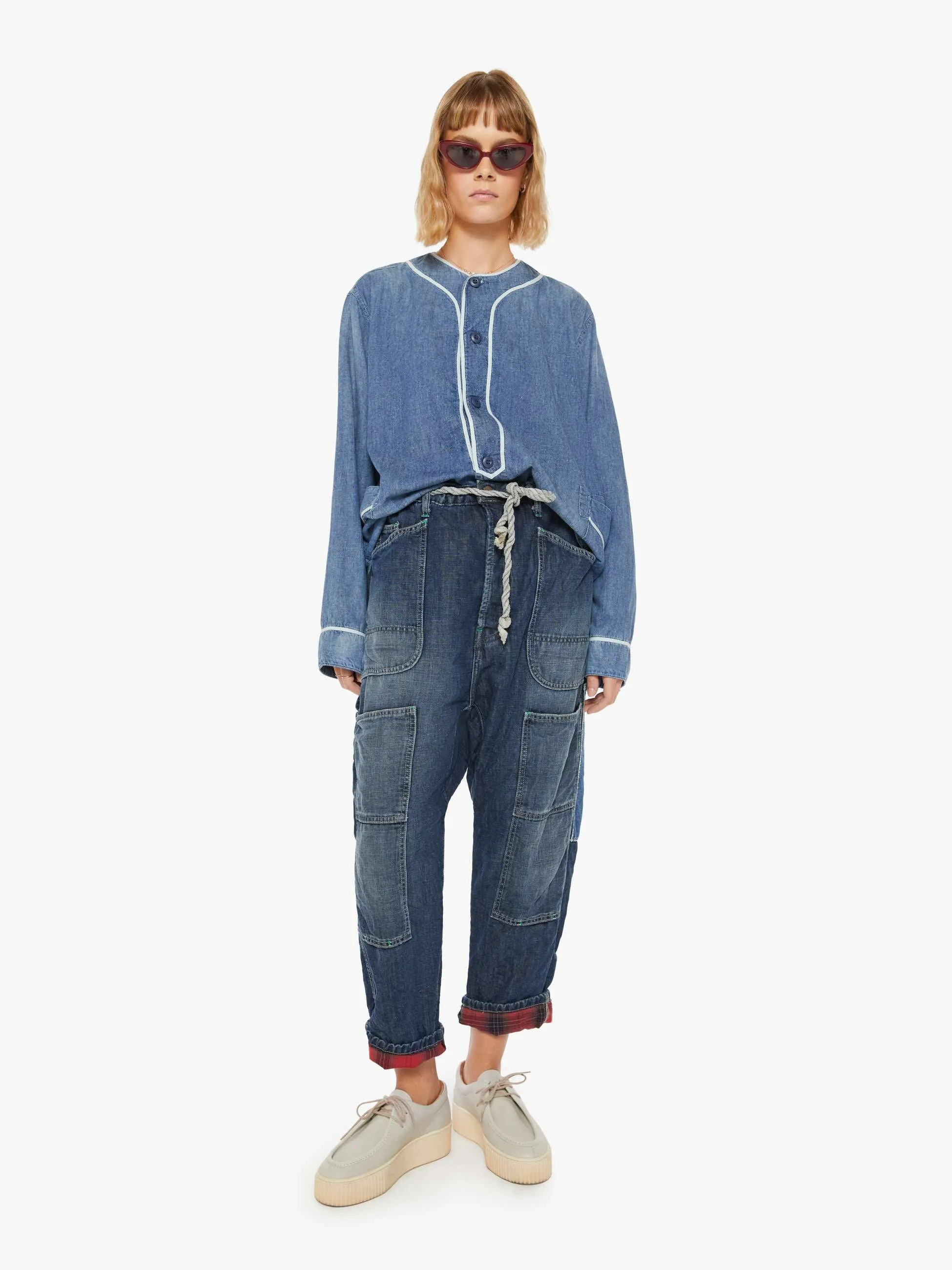Dr. Collectors Mike's Baseball Shirt - Sunfaded sold by MOTHER product image thumbnail 4