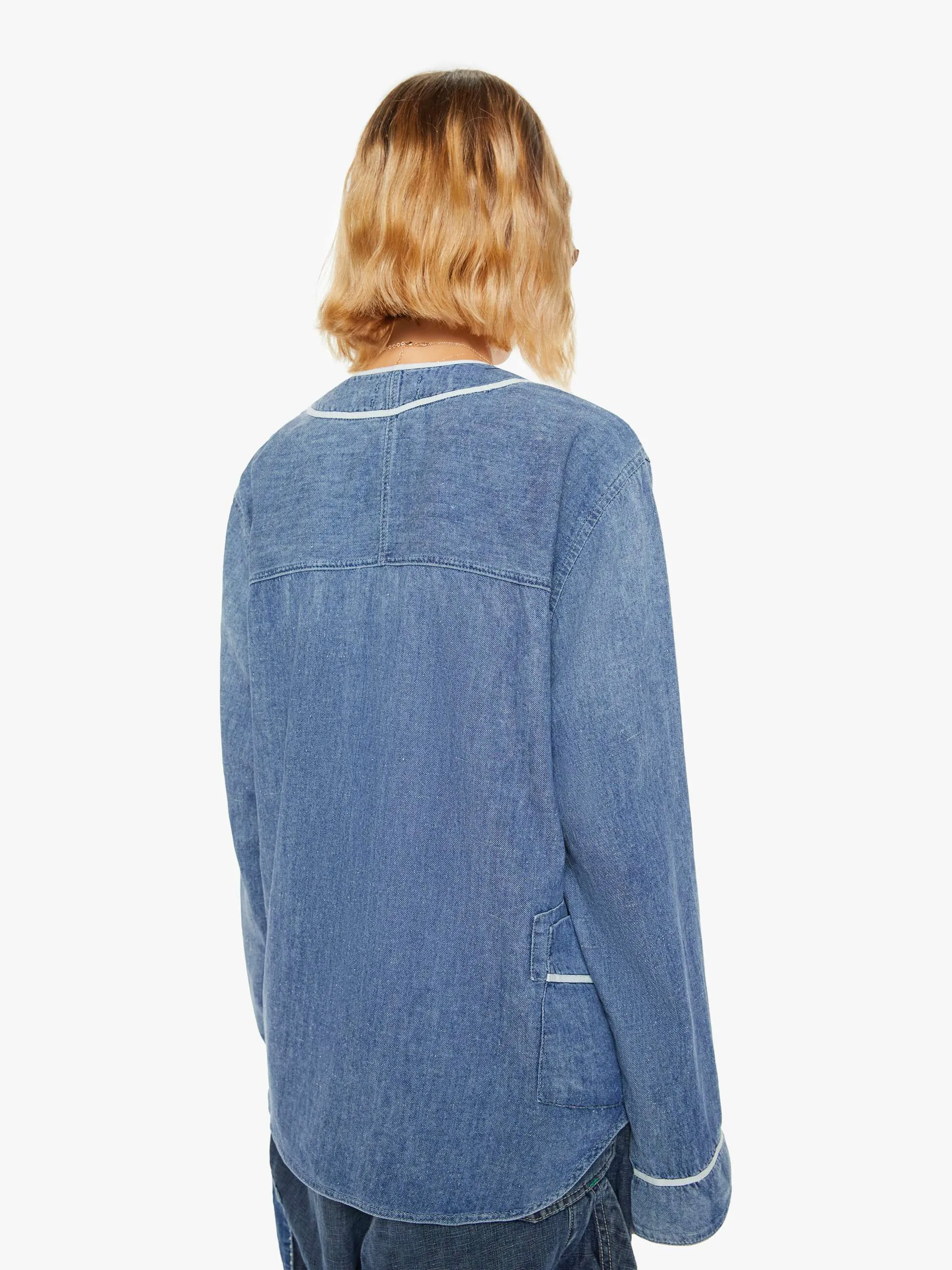 Dr. Collectors Mike's Baseball Shirt - Sunfaded sold by MOTHER product image thumbnail 3