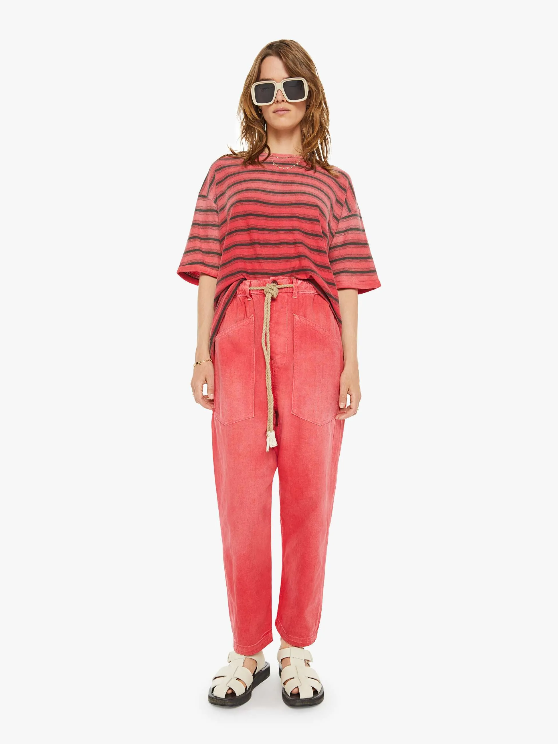 Dr. Collectors P63 Fatigue Pant - Red sold by MOTHER product image thumbnail 2
