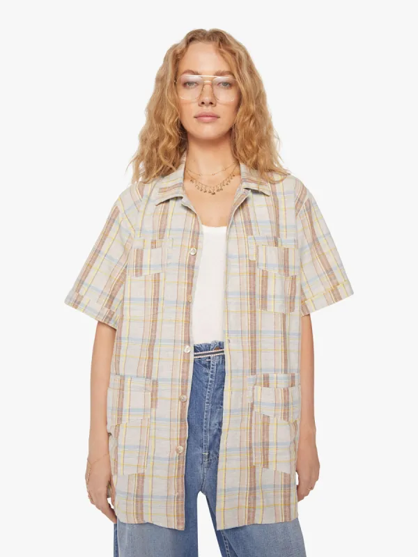 Dr. Collectors Short Sleeve Pocket Shirt - Pink Abalone sold by MOTHER