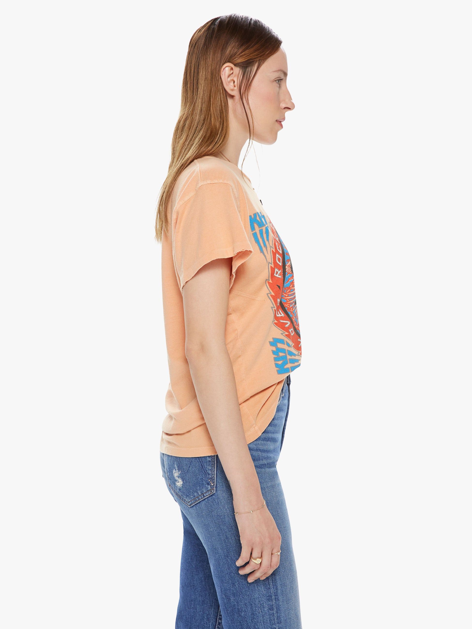 MadeWorn Kiss Tee - Peach Fuzz sold by MOTHER product image thumbnail 2