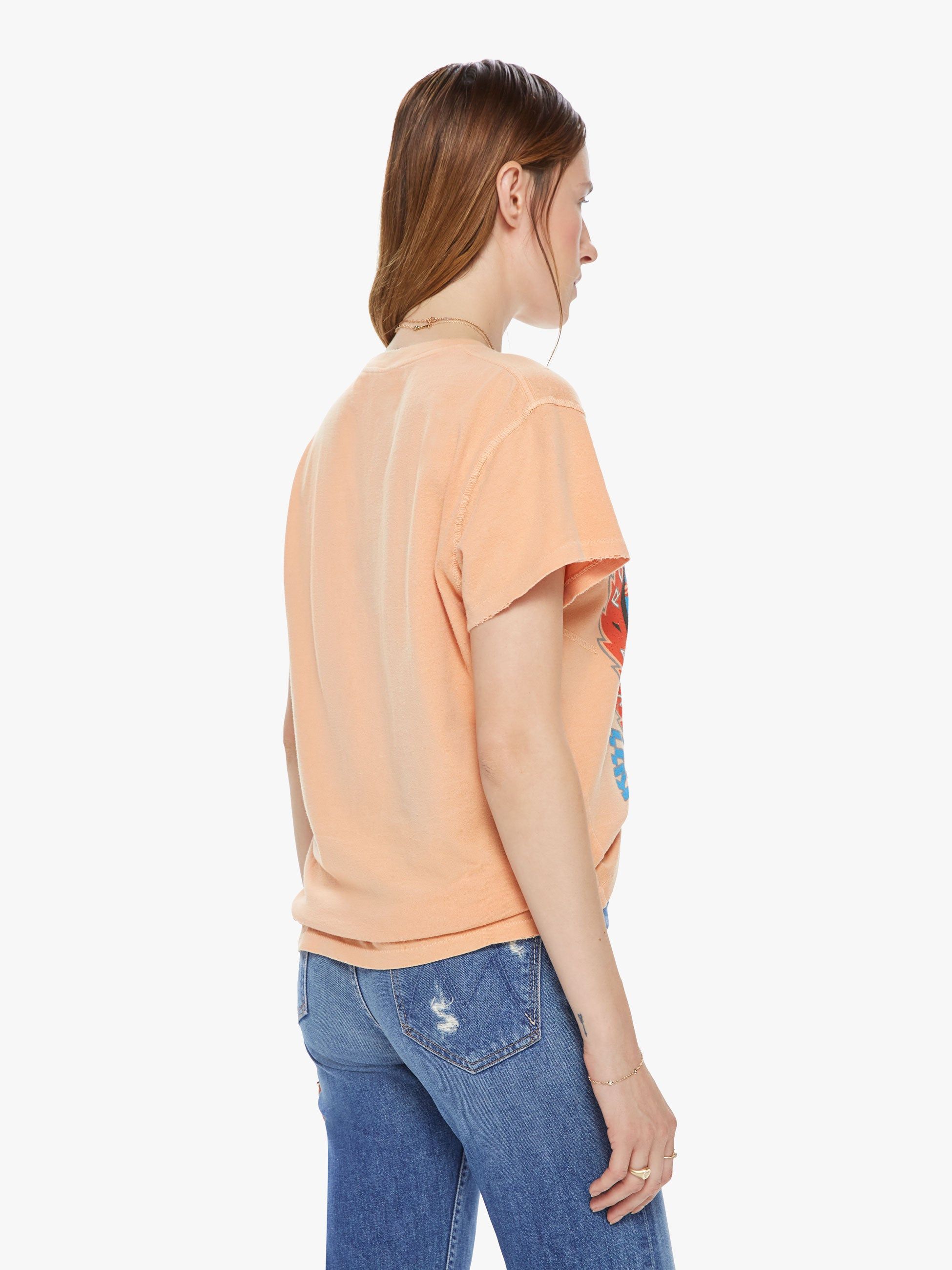 MadeWorn Kiss Tee - Peach Fuzz sold by MOTHER product image thumbnail 3