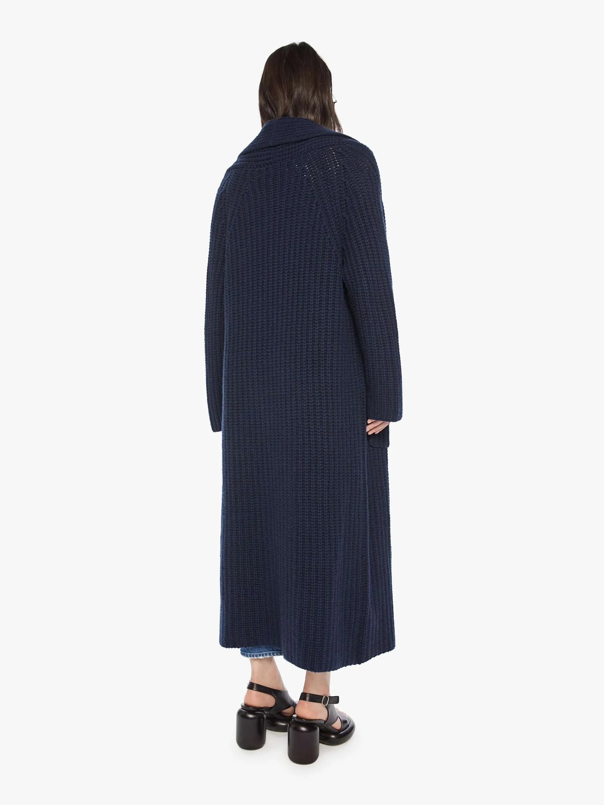 SABLYN Eden Duster With Pockets - Midnight Navy sold by MOTHER product image thumbnail 4