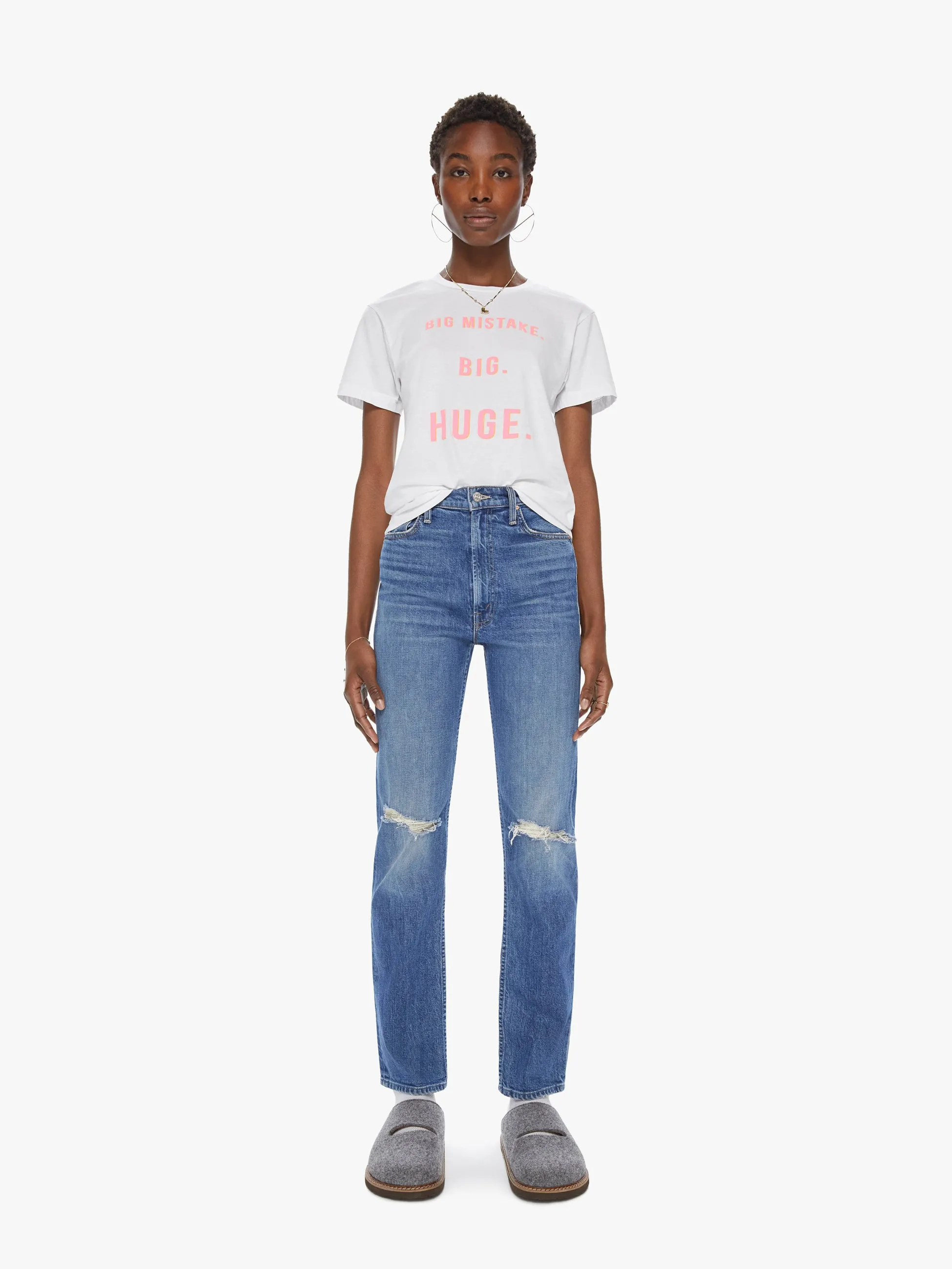 Cloney Pretty Tee - White sold by MOTHER product image thumbnail 4