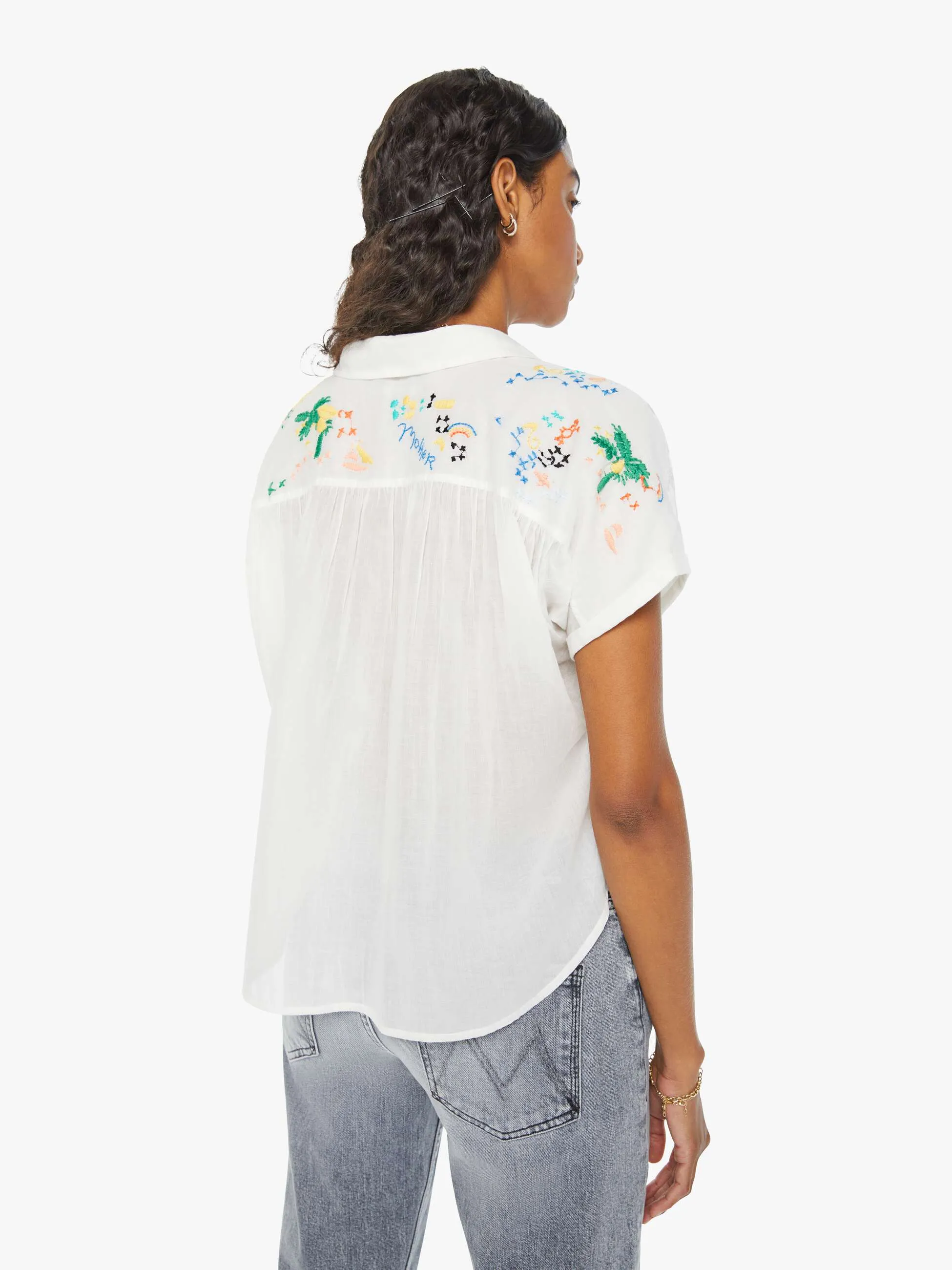 The Gather It Up Top - Lime In The Coconut sold by MOTHER product image thumbnail 4