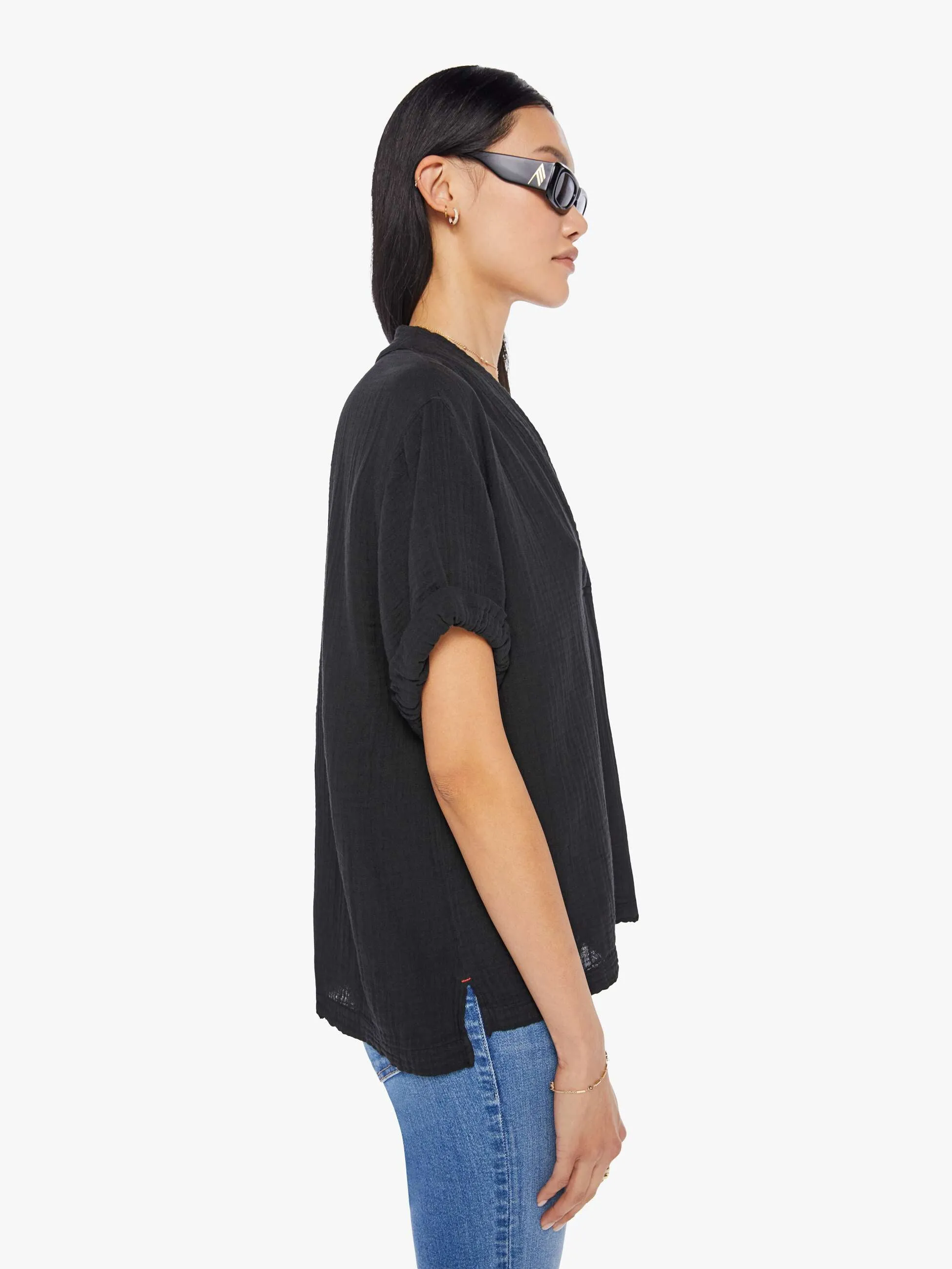 XiRENA Avery Top - Black sold by MOTHER product image thumbnail 2