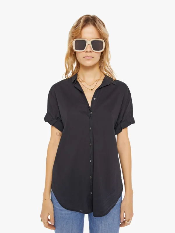 XiRENA Channing Shirt - Black sold by MOTHER