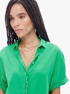 XiRENA Channing Shirt - Deep Mint sold by MOTHER