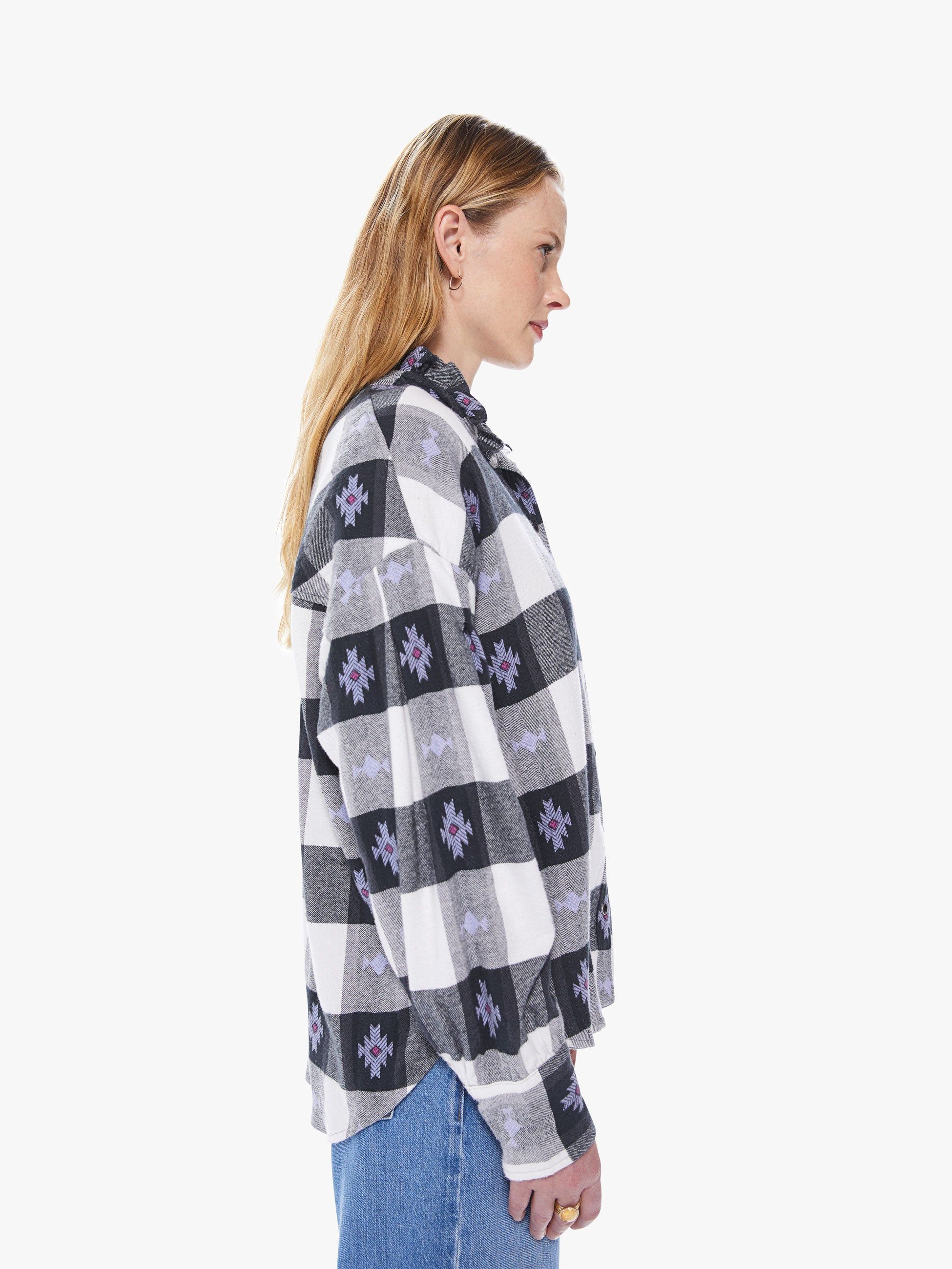 XiRENA Jensen Shirt - Black Lilac sold by MOTHER product image thumbnail 3