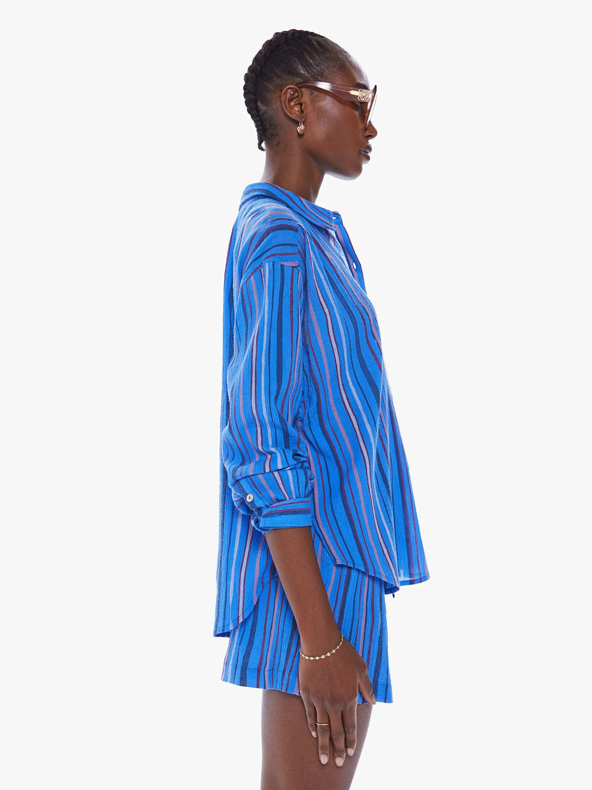 The Get Down Button Down - Catch My Drift sold by MOTHER product image thumbnail 3