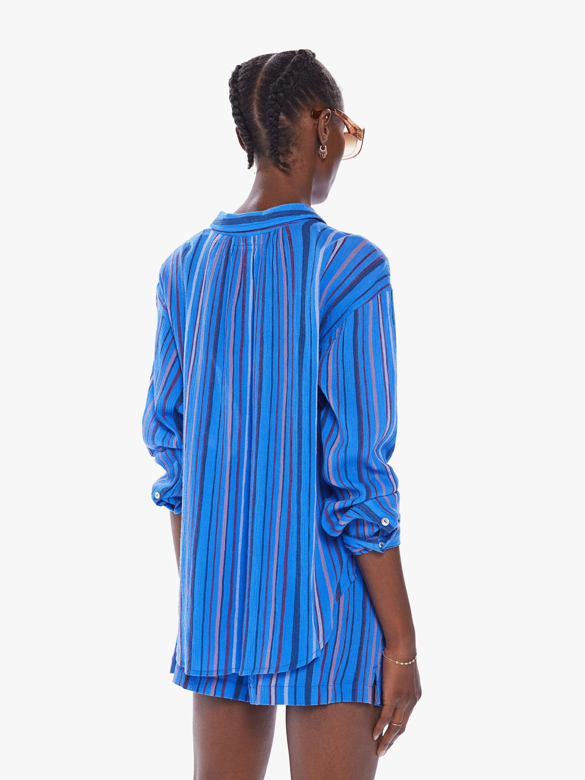 The Get Down Button Down - Catch My Drift sold by MOTHER product image thumbnail 4
