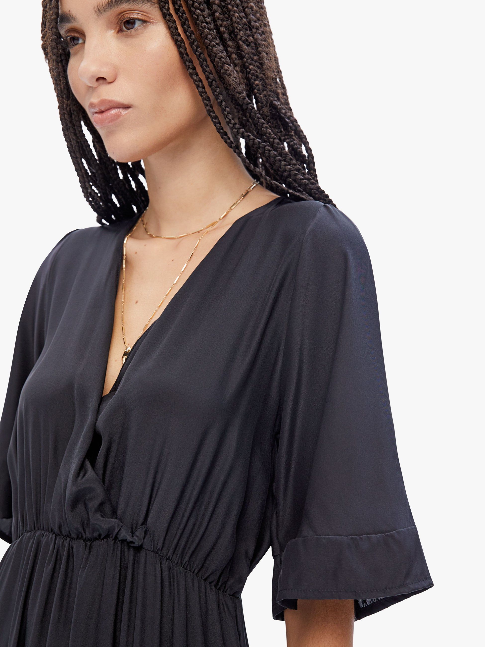 Natalie Martin Coco Maxi - Black Silk sold by MOTHER product image thumbnail 5