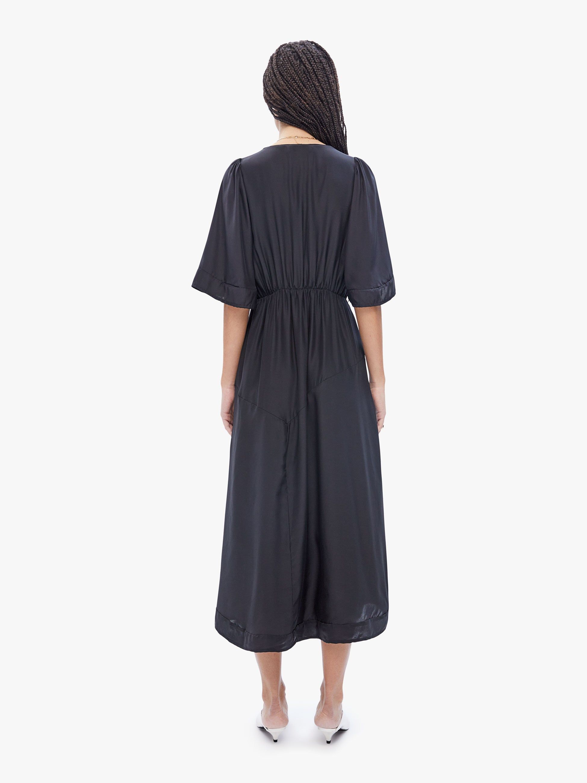 Natalie Martin Coco Maxi - Black Silk sold by MOTHER product image thumbnail 4