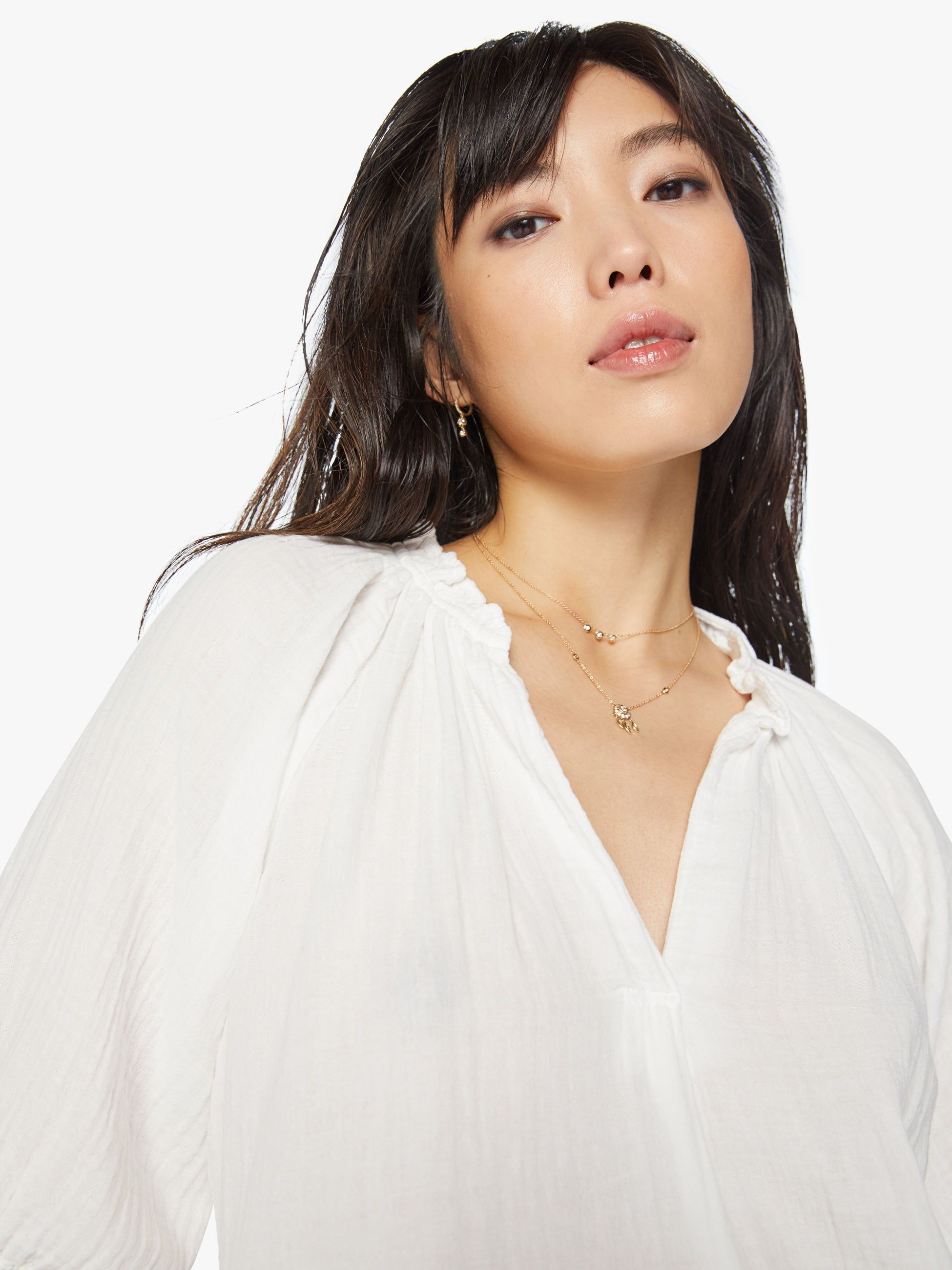 XiRENA Jules Top - White sold by MOTHER product image thumbnail 5