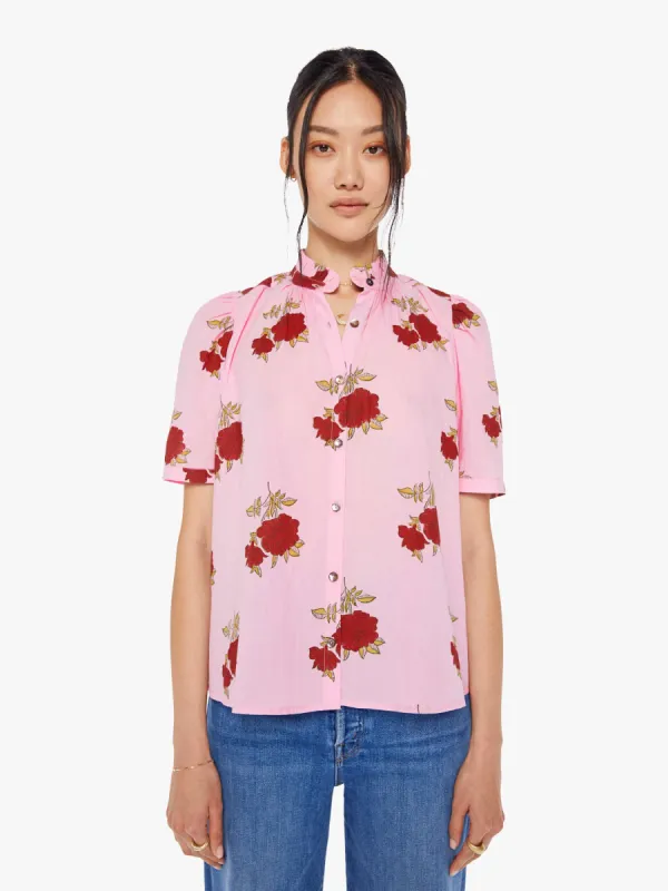 Alix Of Bohemia Winnie Shirt - Pink Ruby sold by MOTHER