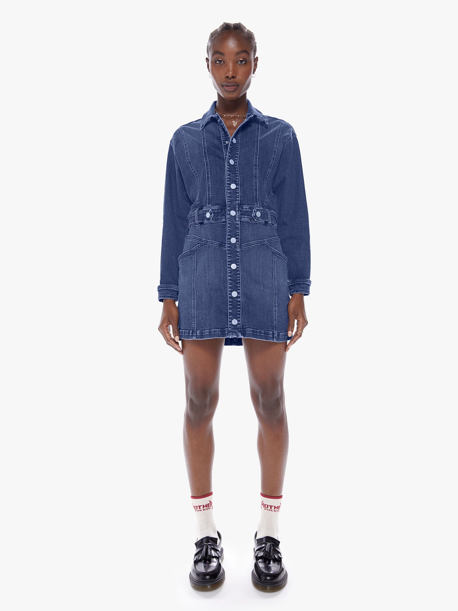 The Batwing Cinch Dress Waist - Beer Me sold by MOTHER product image thumbnail 2