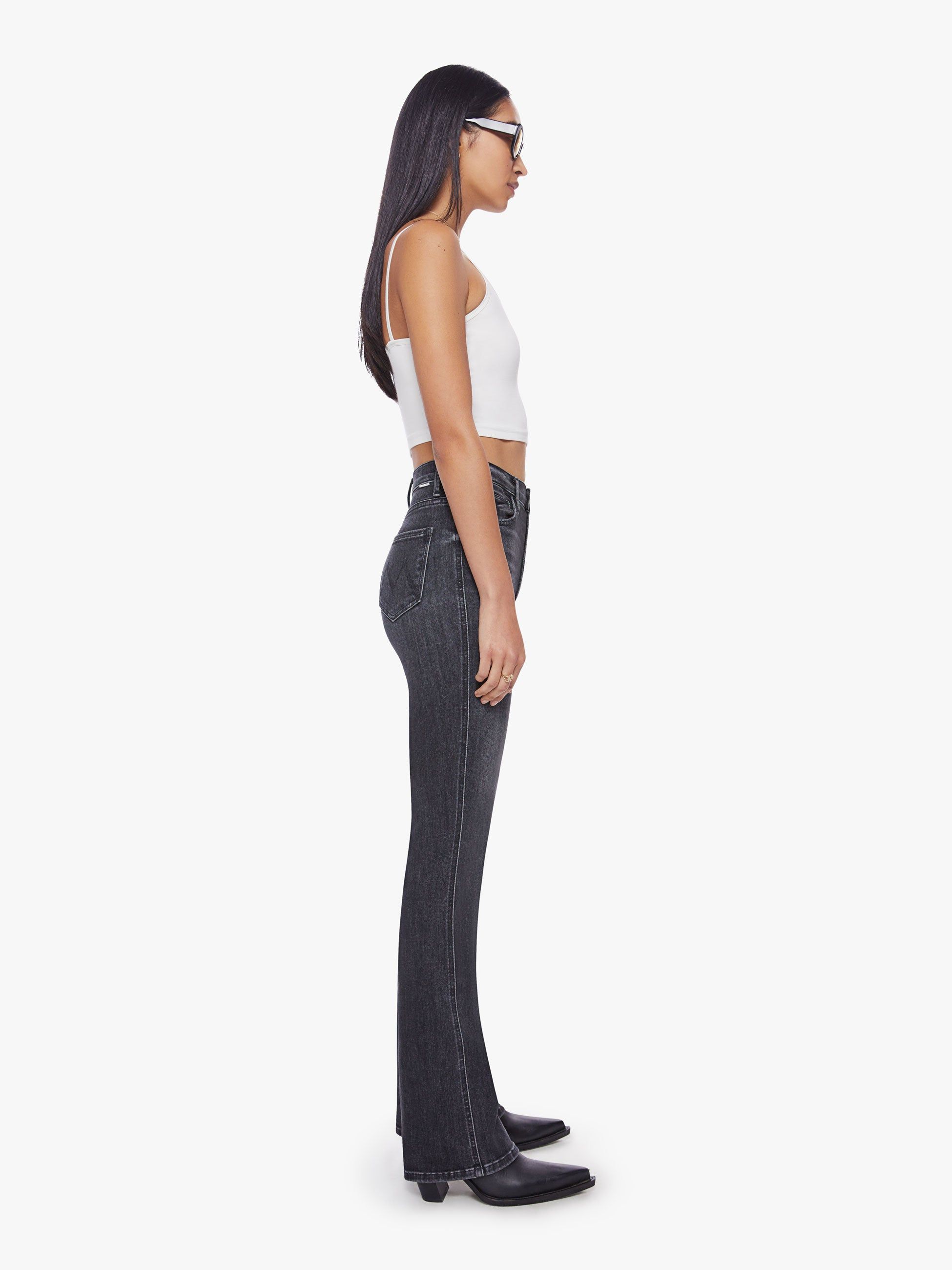 High Waisted Smokin' Double Heel - Smoking Section sold by MOTHER product image thumbnail 4