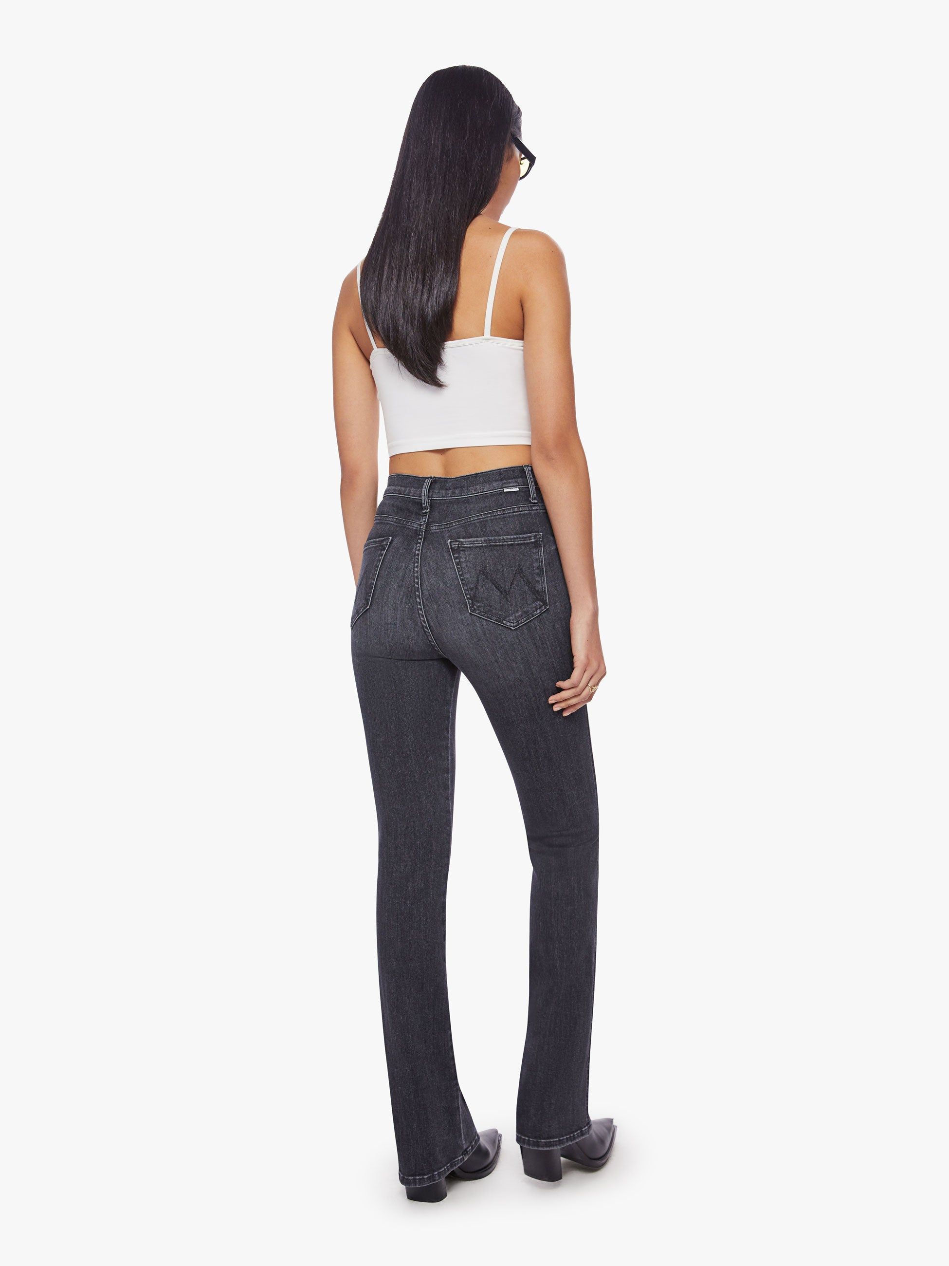 High Waisted Smokin' Double Heel - Smoking Section sold by MOTHER product image thumbnail 5