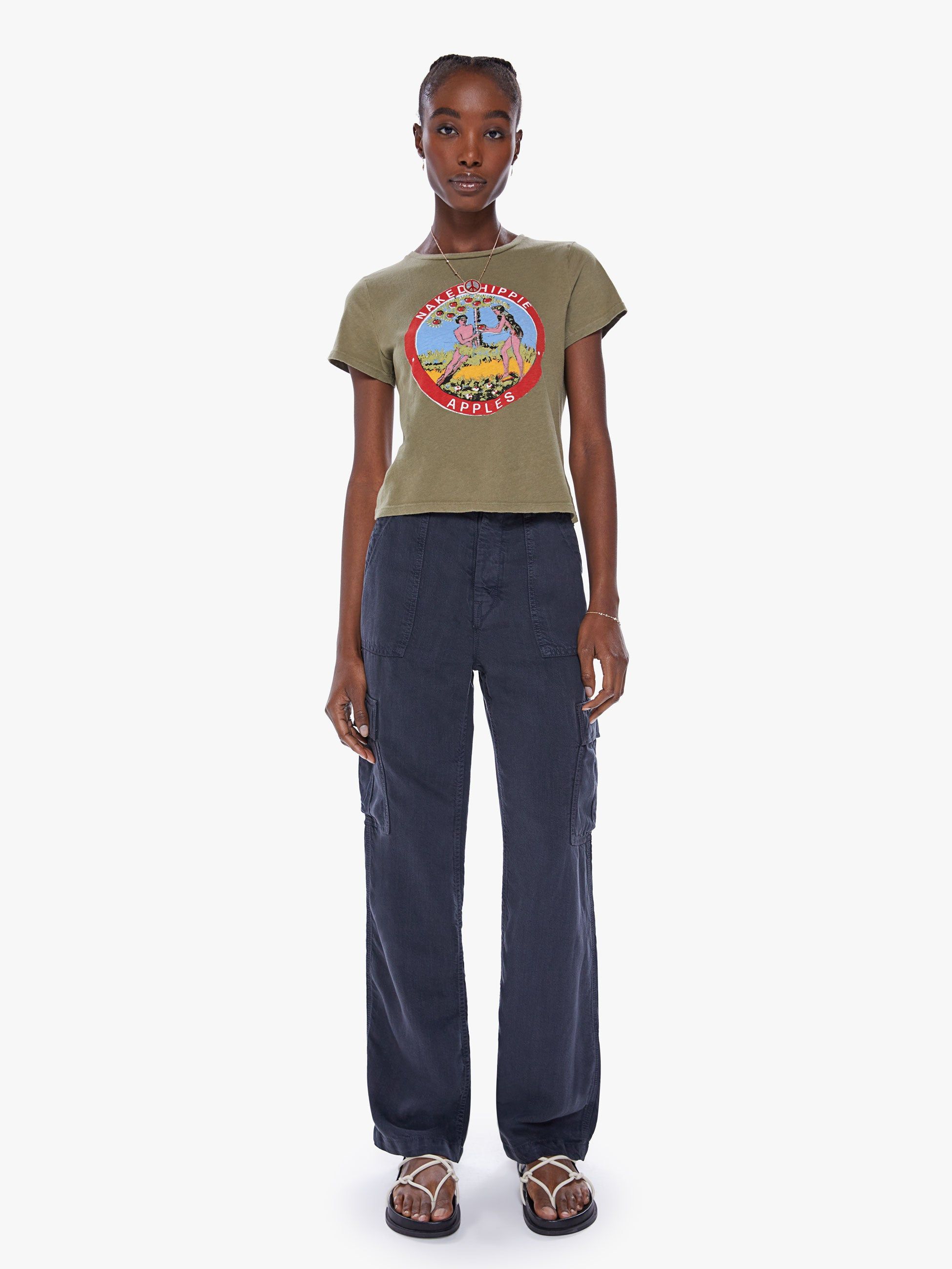 The Cropped Itty Bitty Goodie - Naked Hippies sold by MOTHER product image thumbnail 5