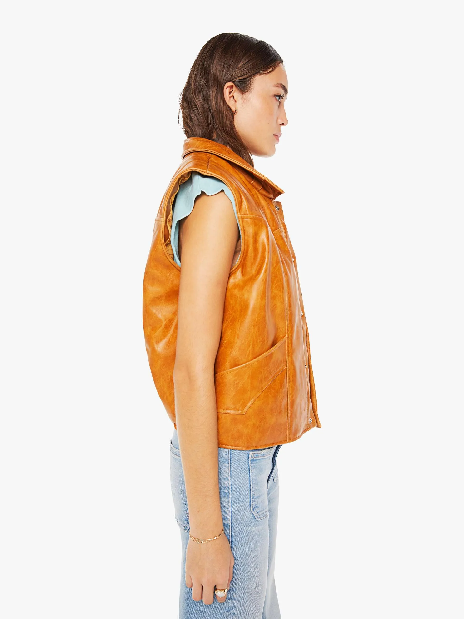The Huff And Puff Vest - Detour Ahead sold by MOTHER product image thumbnail 3