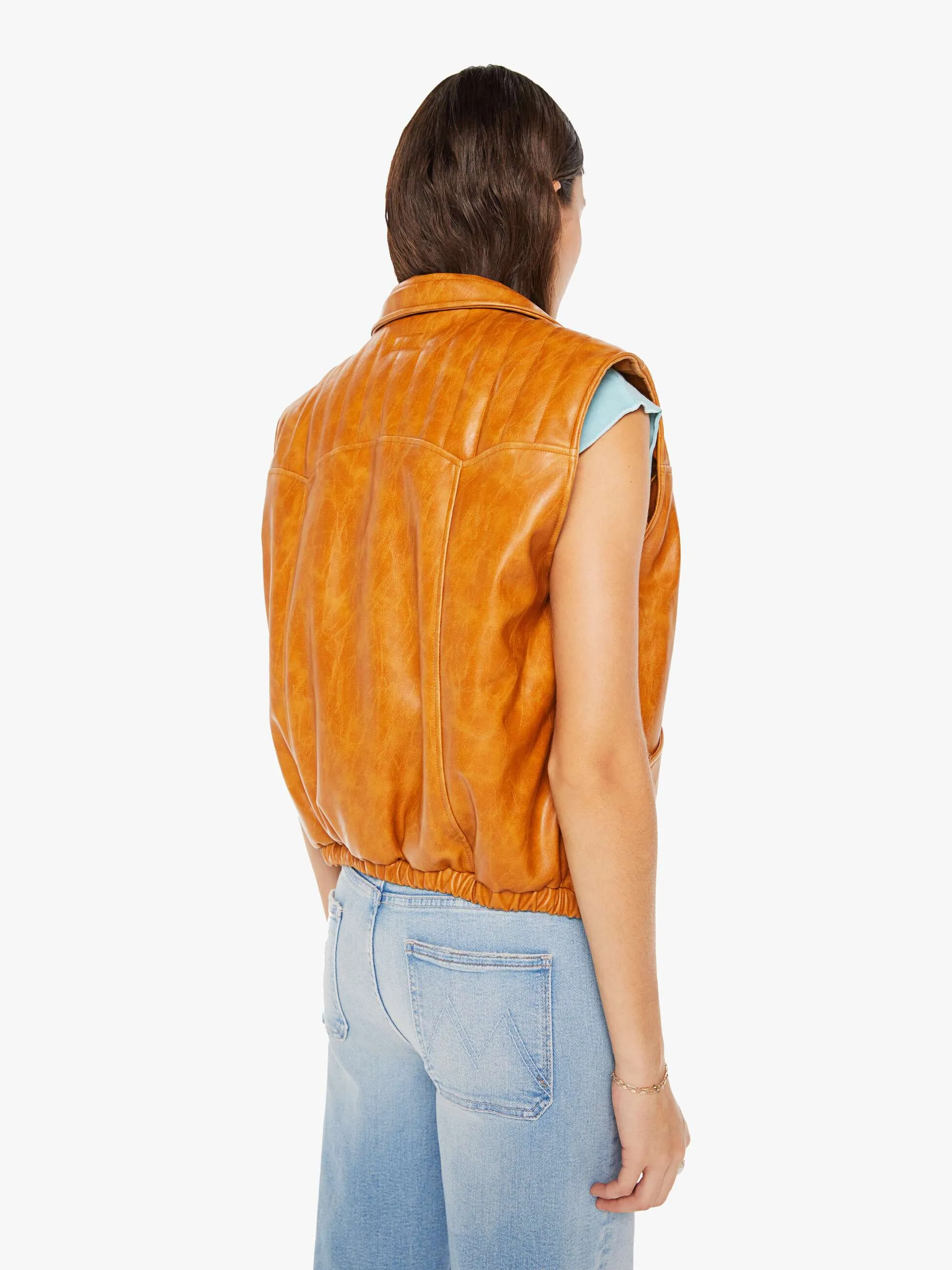 The Huff And Puff Vest - Detour Ahead sold by MOTHER product image thumbnail 4