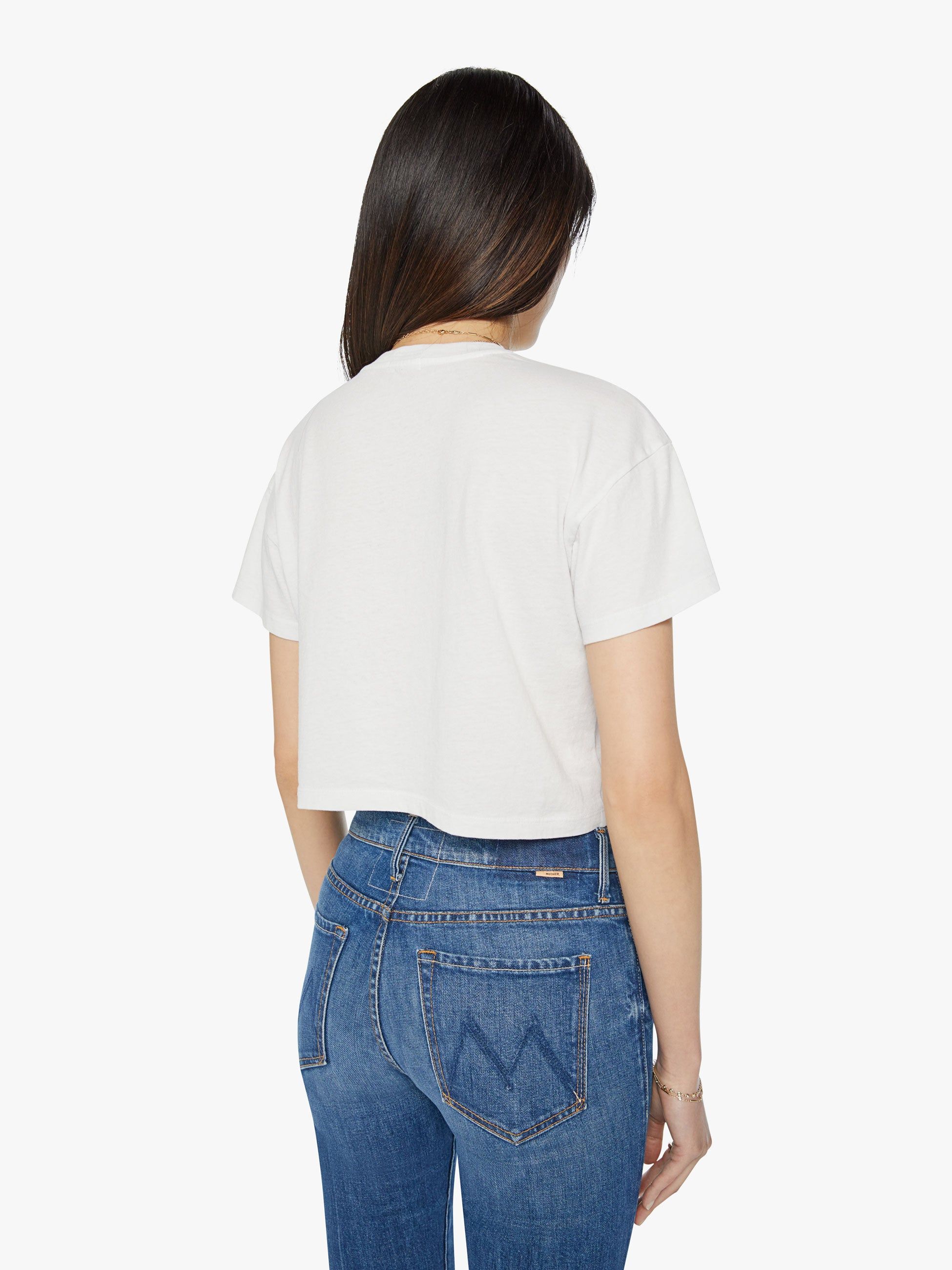The Grab Bag Crop Tee - Sly Fox sold by MOTHER product image thumbnail 4
