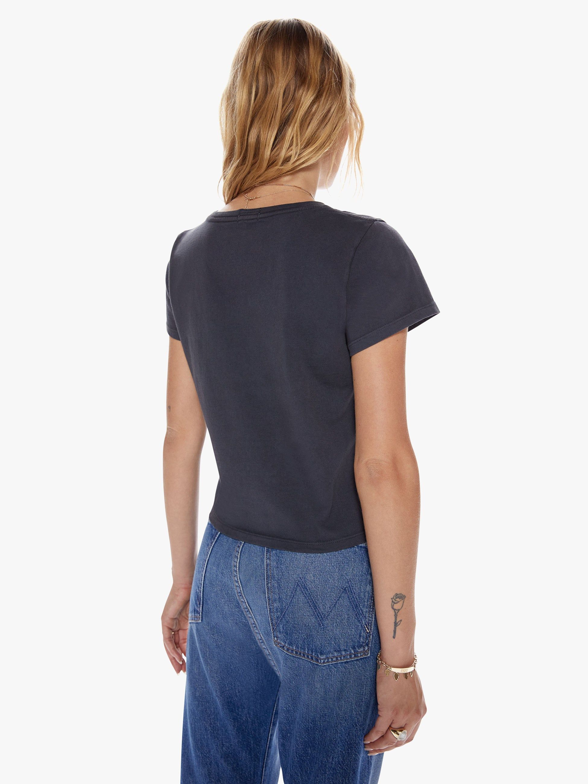 The Itty Bitty Goodie Goodie Crop - Demolition Derby sold by MOTHER product image thumbnail 4