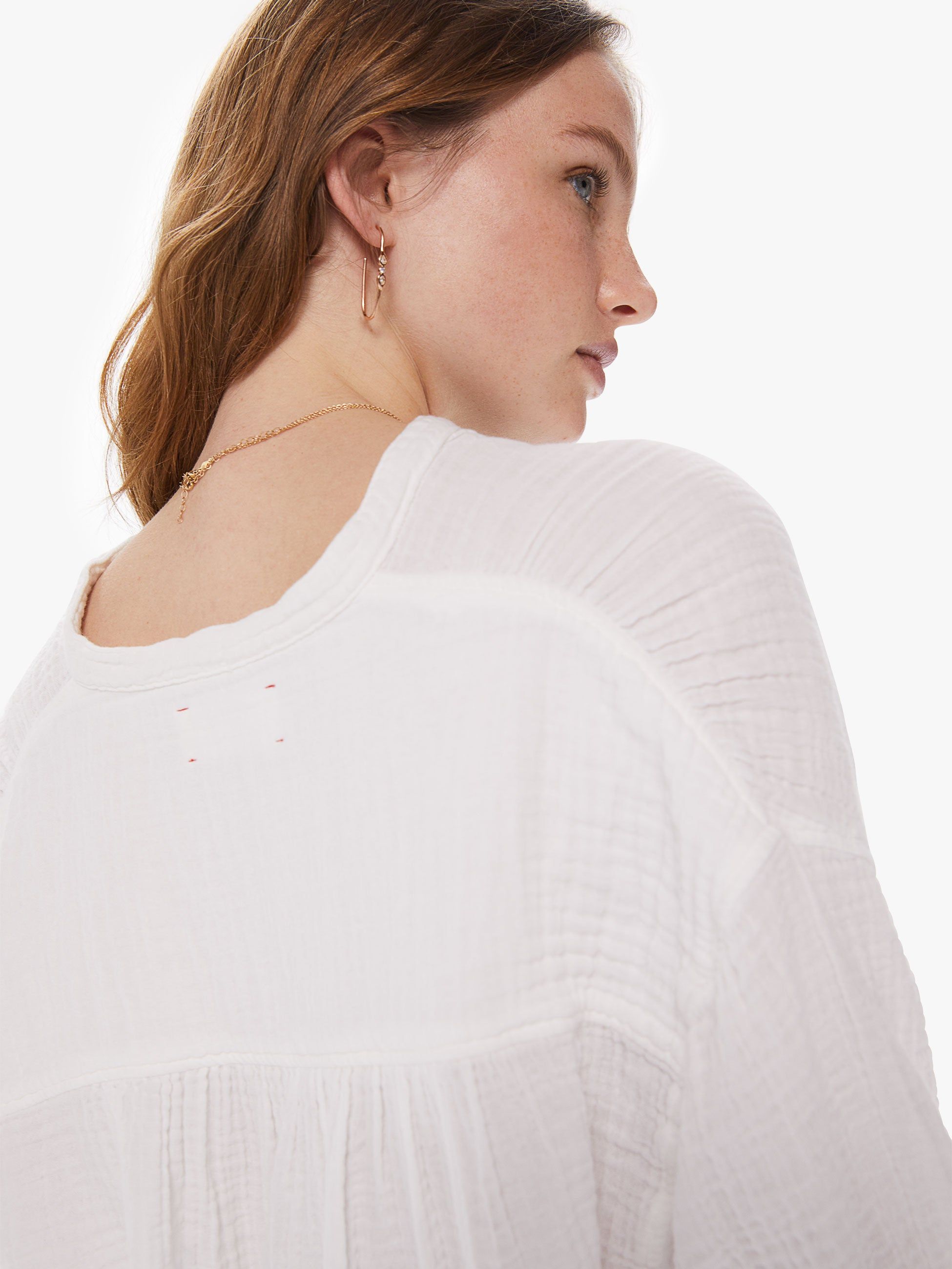 XiRENA Alyss Shirt - White sold by MOTHER product image thumbnail 7