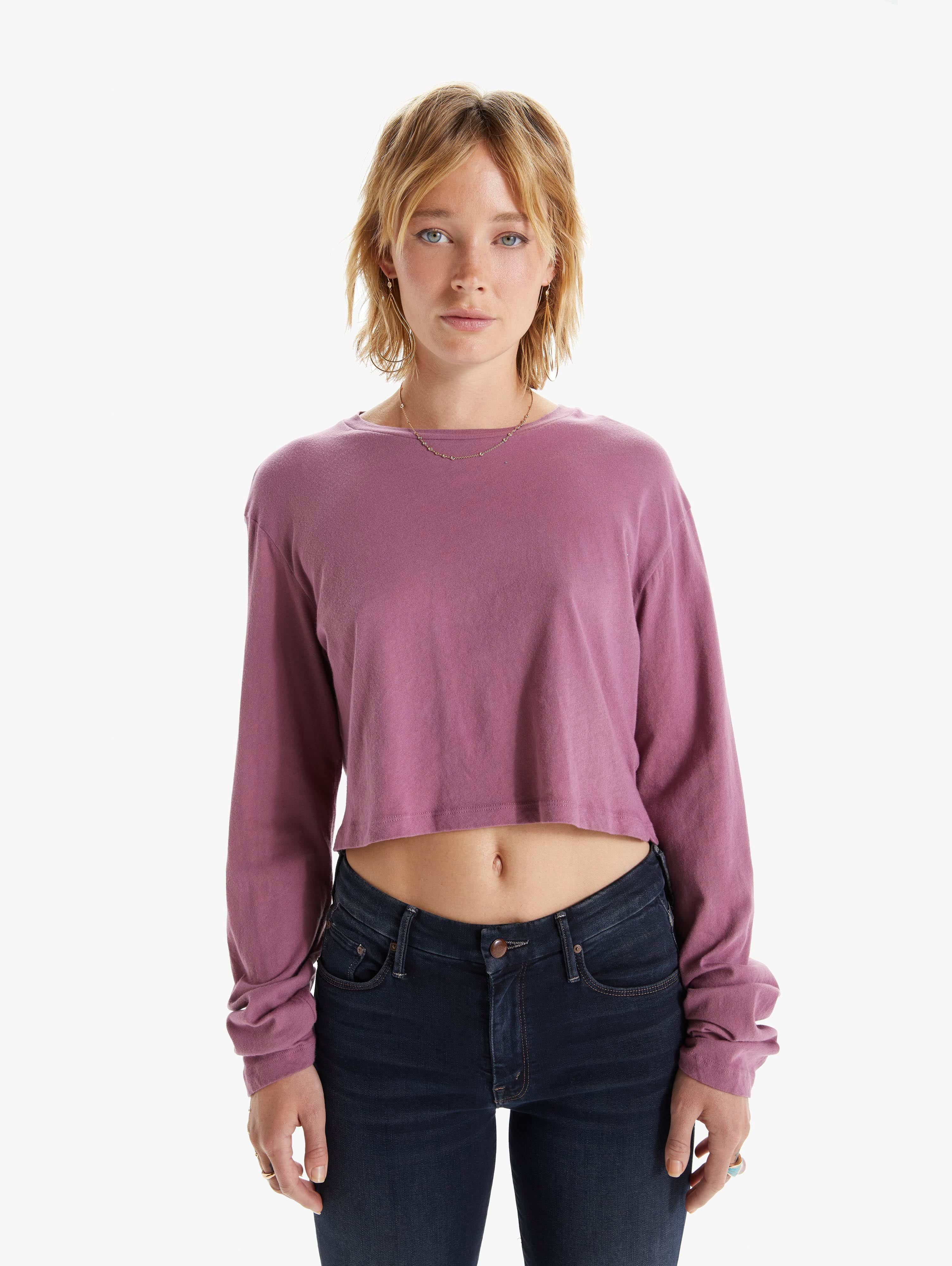 SPRWMN Long Sleeve Tee - Mauve sold by MOTHER