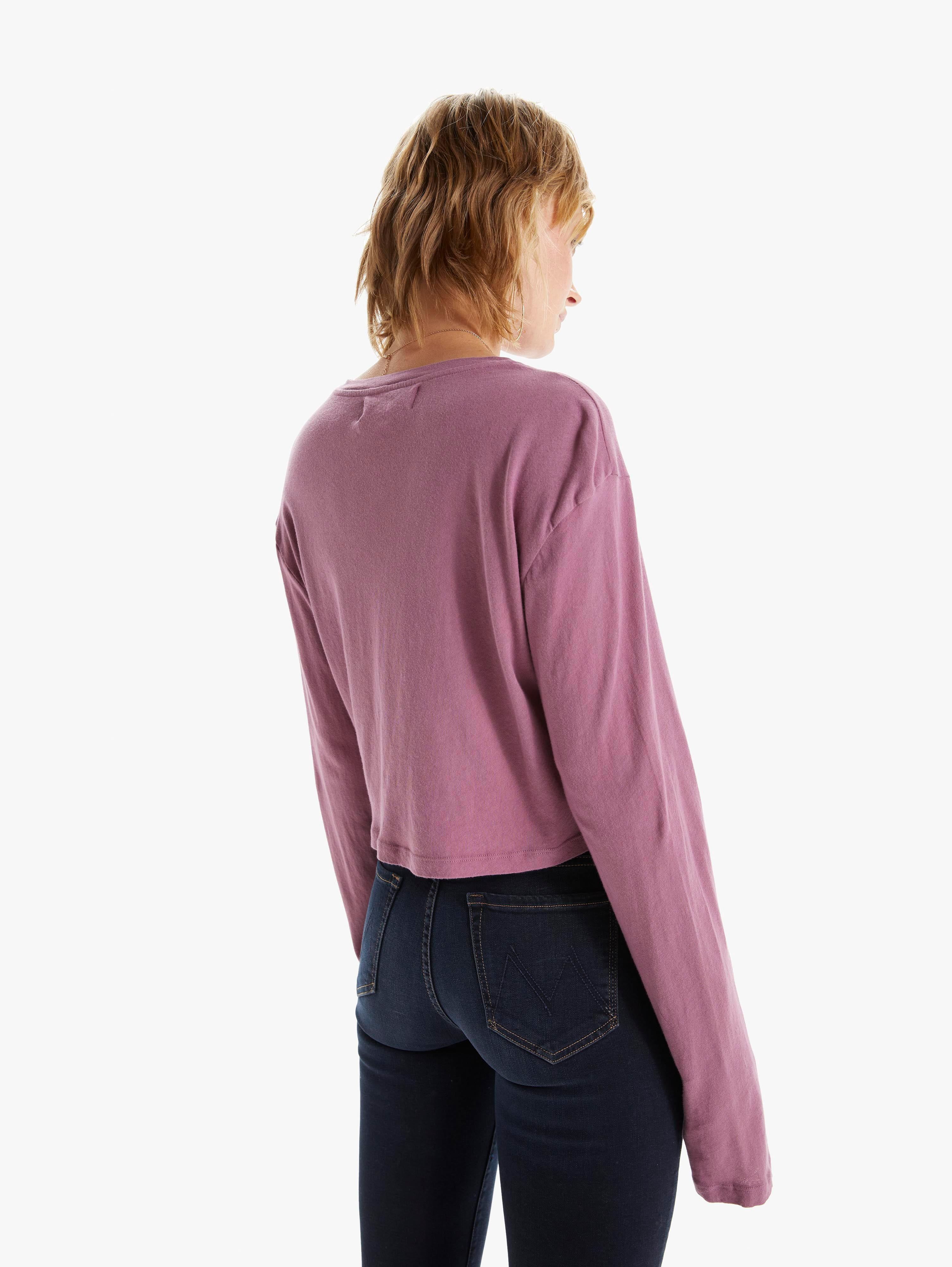 SPRWMN Long Sleeve Tee - Mauve sold by MOTHER product image thumbnail 4