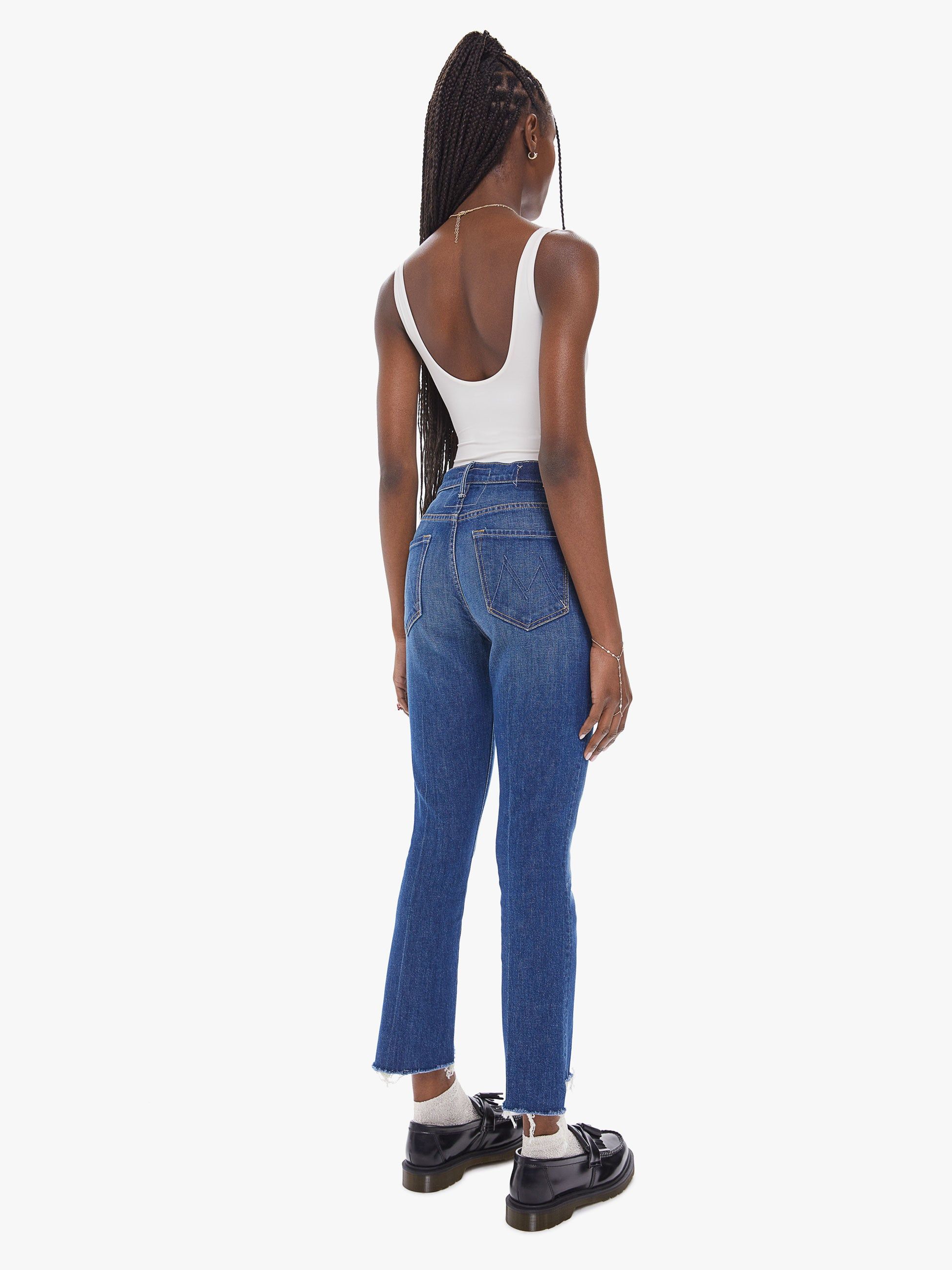 The Insider Crop Step Fray - Bad Reputation sold by MOTHER product image thumbnail 4