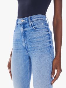 High Waisted Rider Ankle Fray - Fish Out Of Water sold by MOTHER