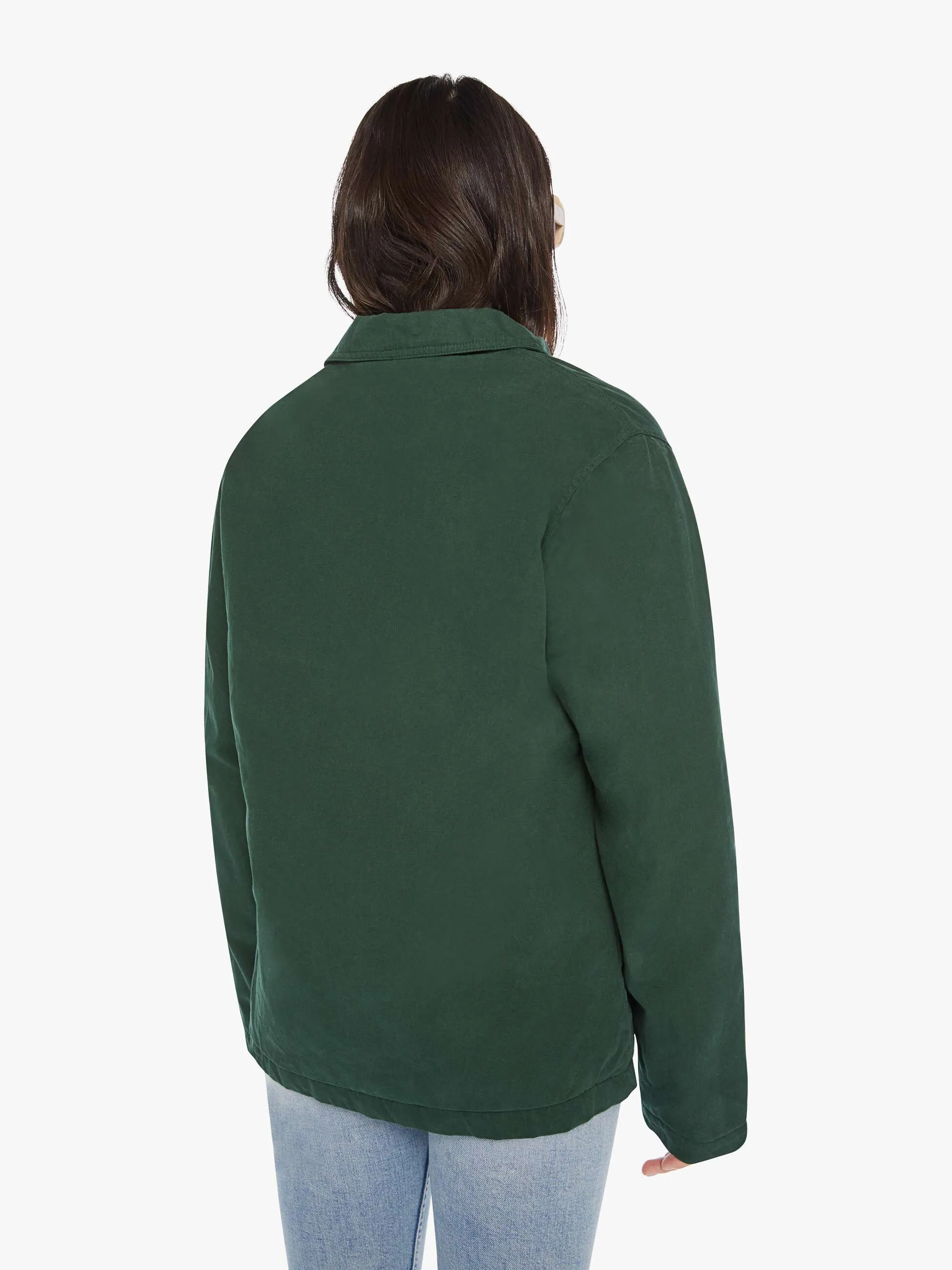 La Paz Baptista Canvas Jacket - Hunter Green sold by MOTHER product image thumbnail 3