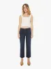 PETITES The Lil Mid Rise Zip Rambler - Night In Venice sold by MOTHER