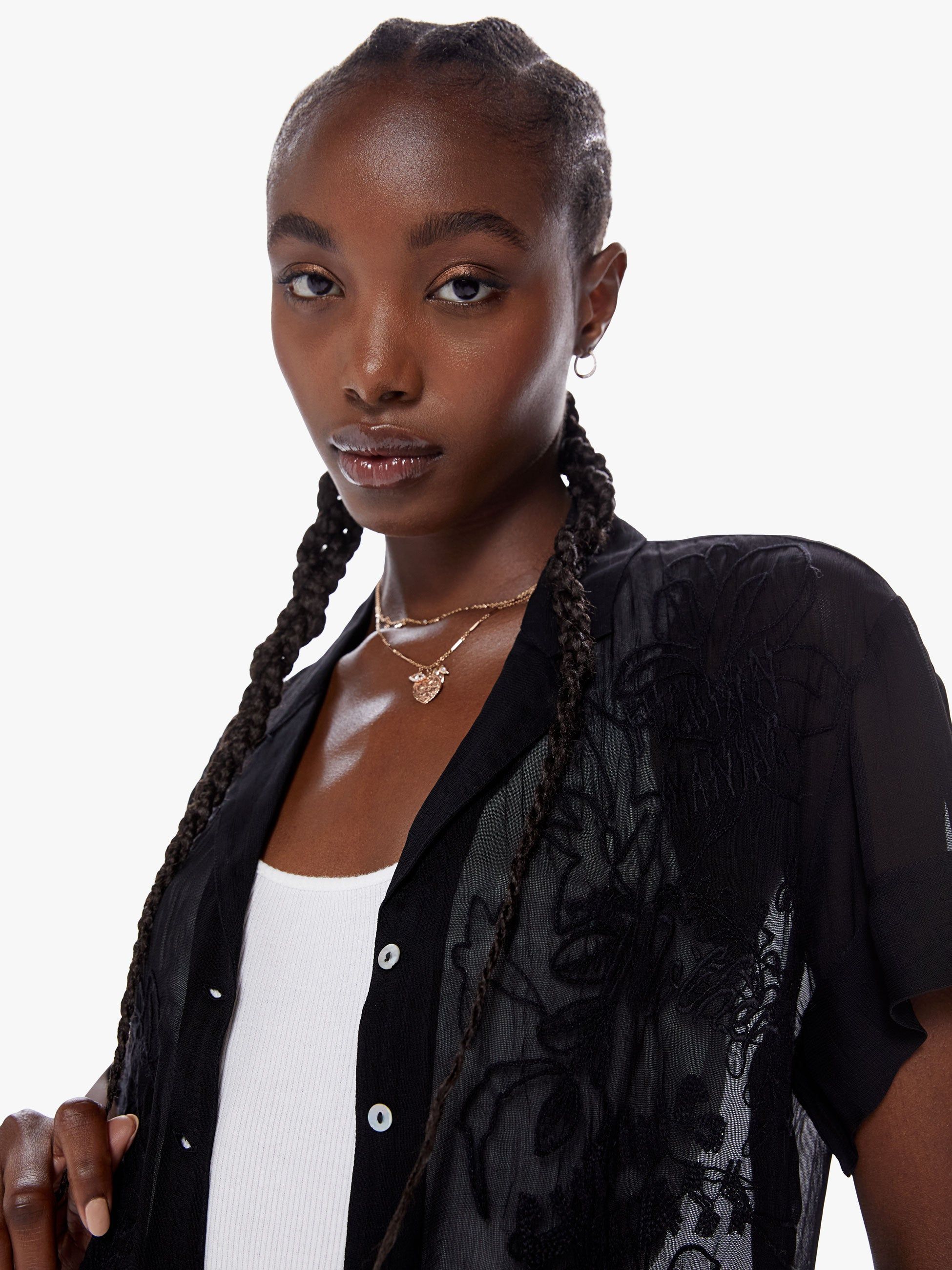 The Back Alley Top - Snake Charmer sold by MOTHER product image thumbnail 6