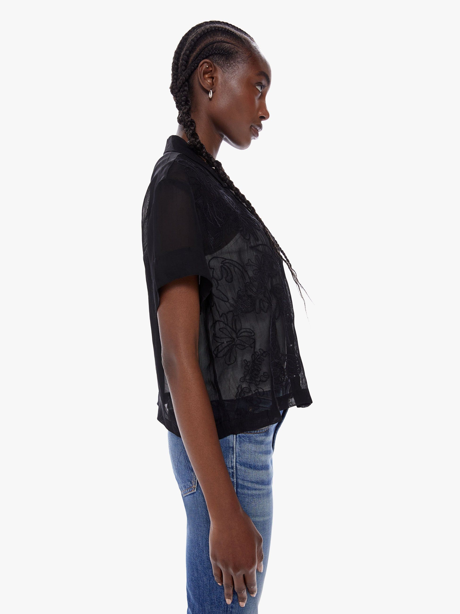 The Back Alley Top - Snake Charmer sold by MOTHER product image thumbnail 3