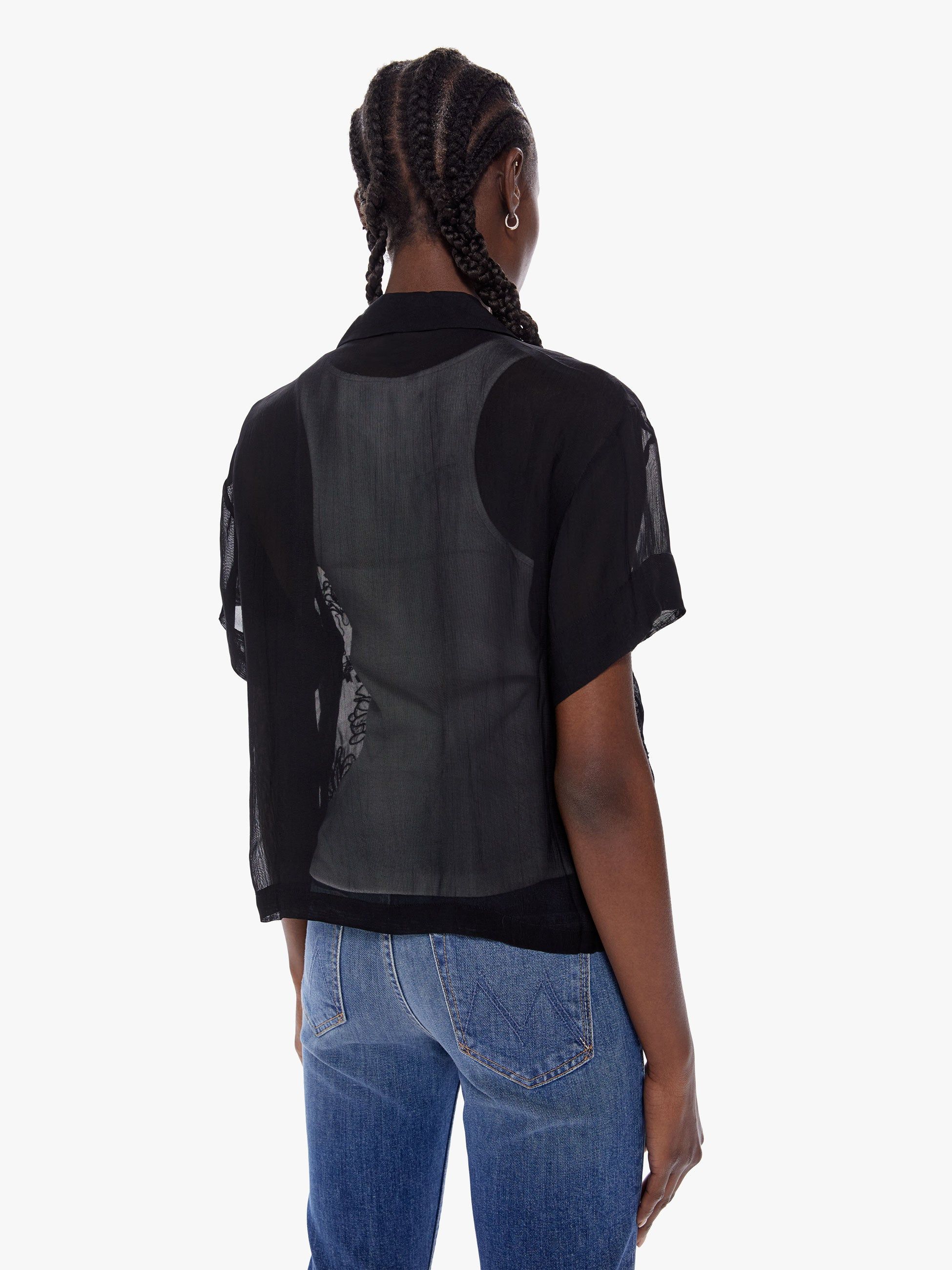 The Back Alley Top - Snake Charmer sold by MOTHER product image thumbnail 4