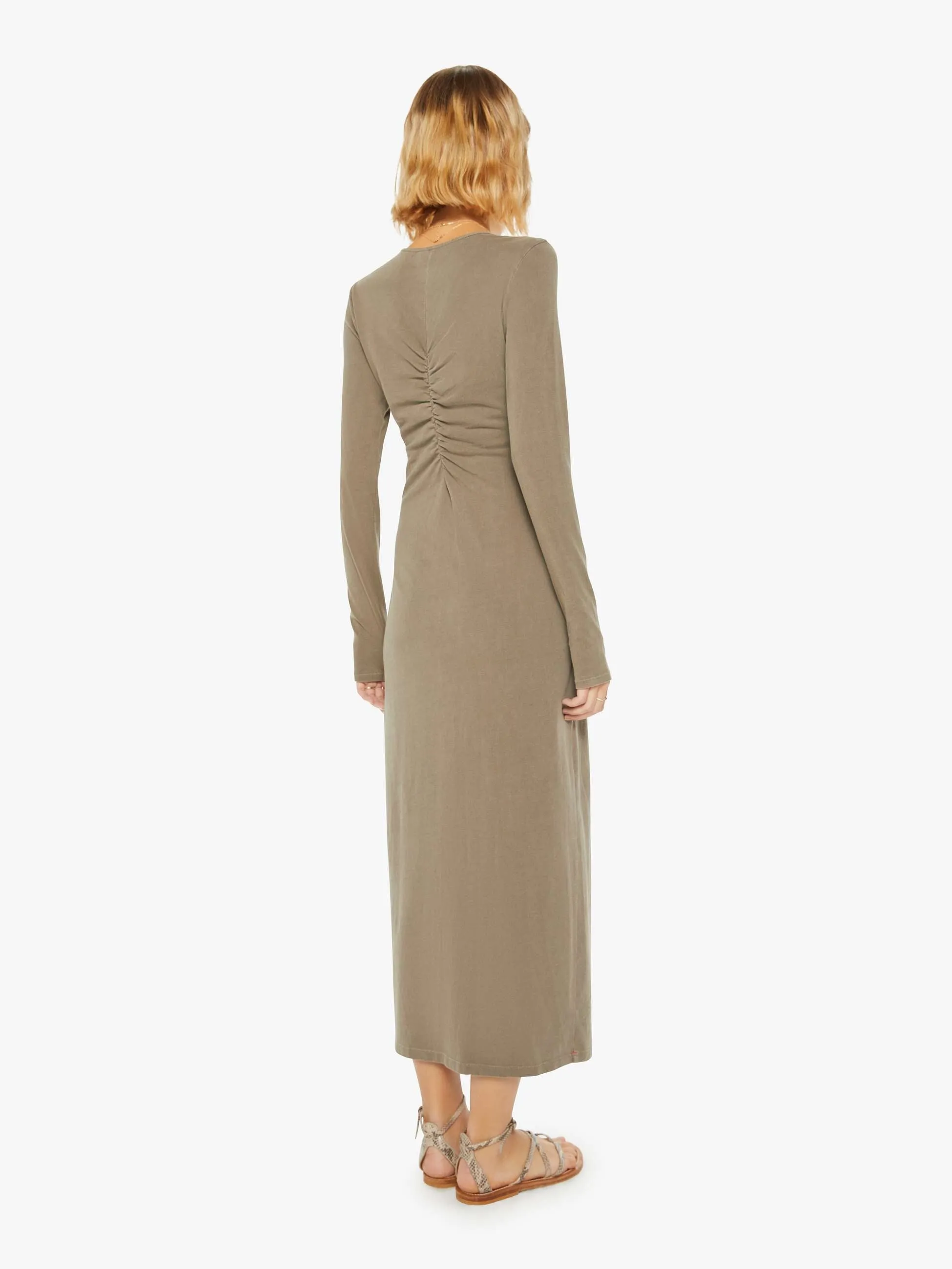 XiRENA Olivia Dress - Olive Fade sold by MOTHER product image thumbnail 3