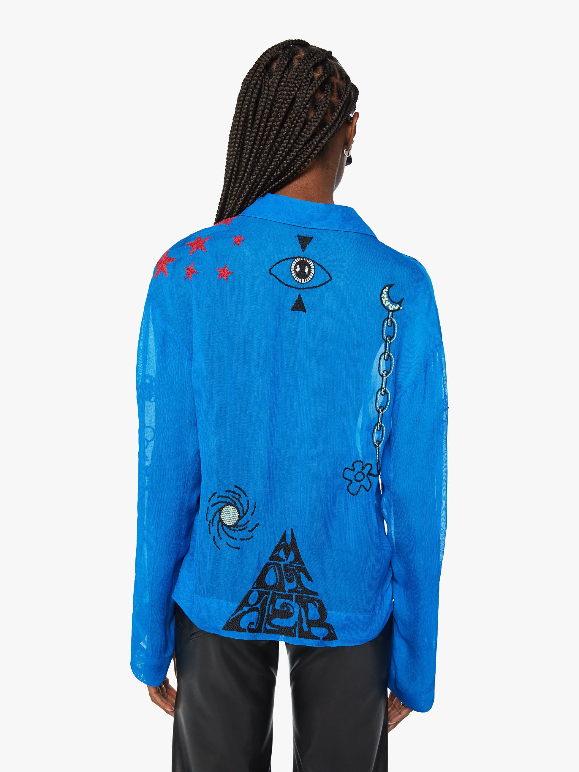 The Back Alley Long Sleeve Top - Free Your Mind sold by MOTHER product image thumbnail 5