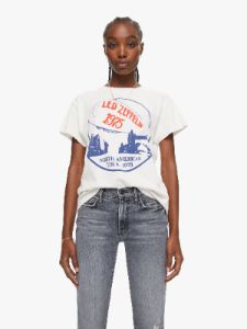 MadeWorn Led Zeppelin Tee - Vintage White sold by MOTHER