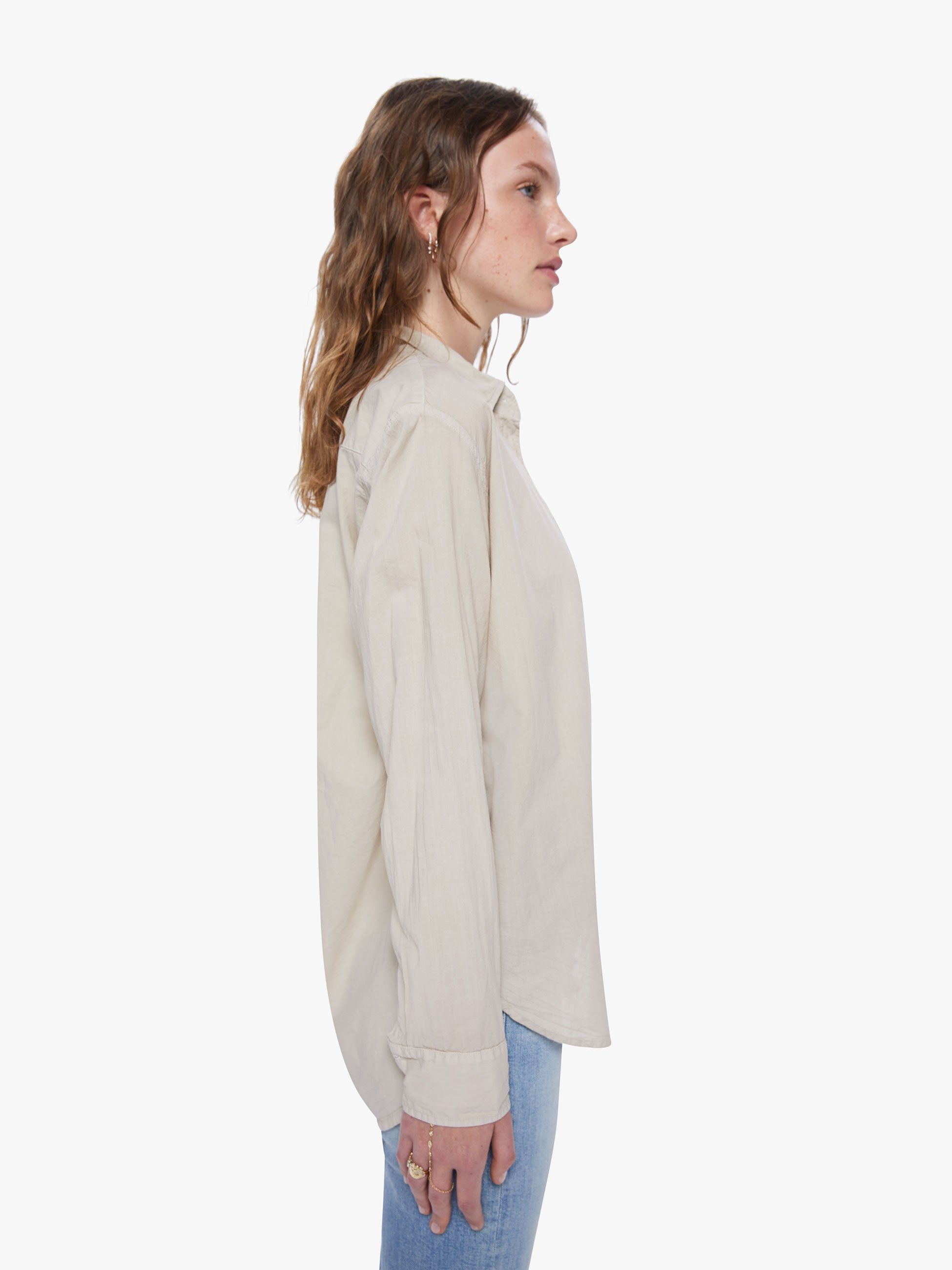 XiRENA Beau Shirt - Parchment sold by MOTHER product image thumbnail 3
