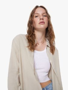 XiRENA Beau Shirt - Parchment sold by MOTHER