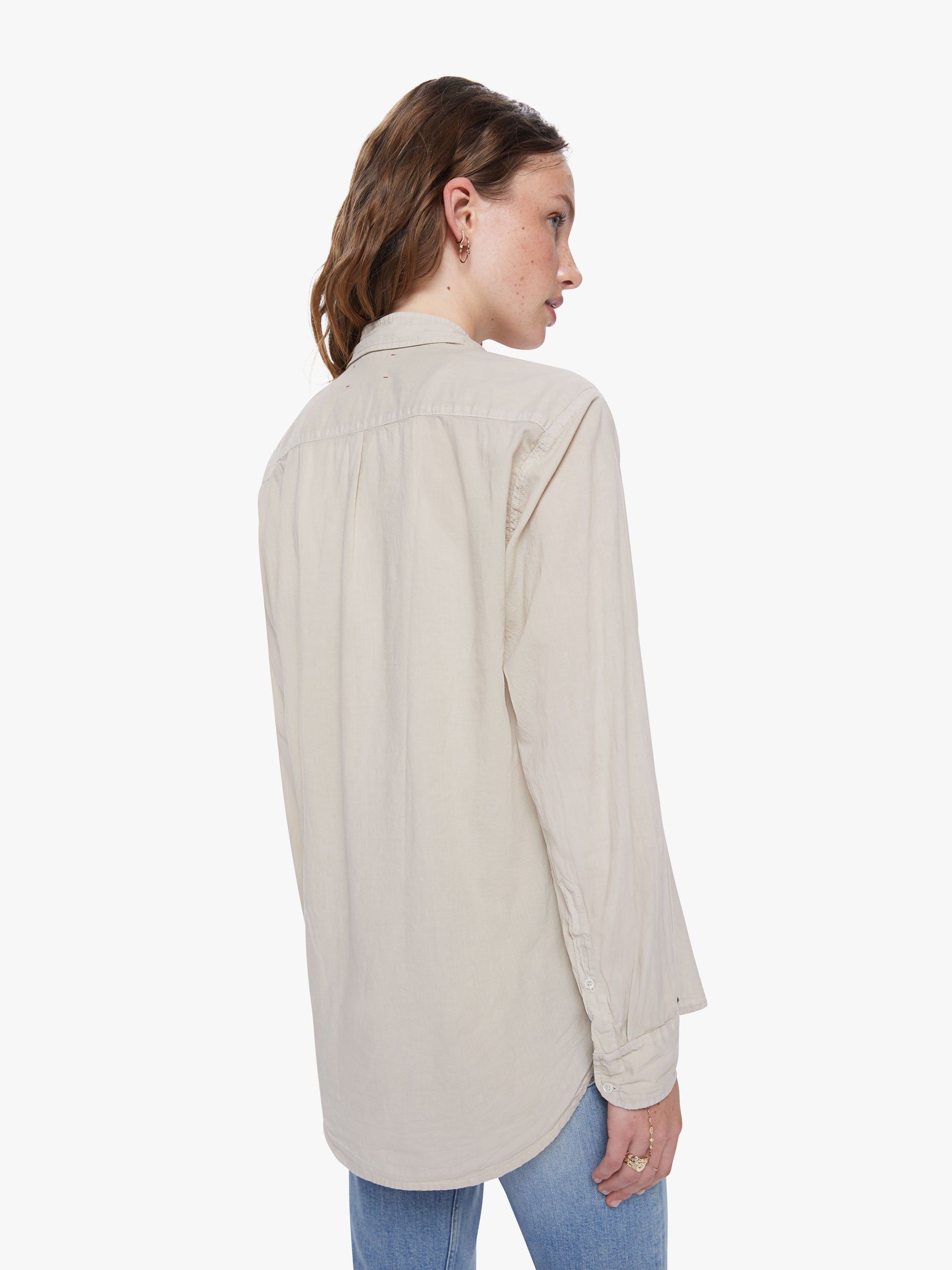 XiRENA Beau Shirt - Parchment sold by MOTHER product image thumbnail 4
