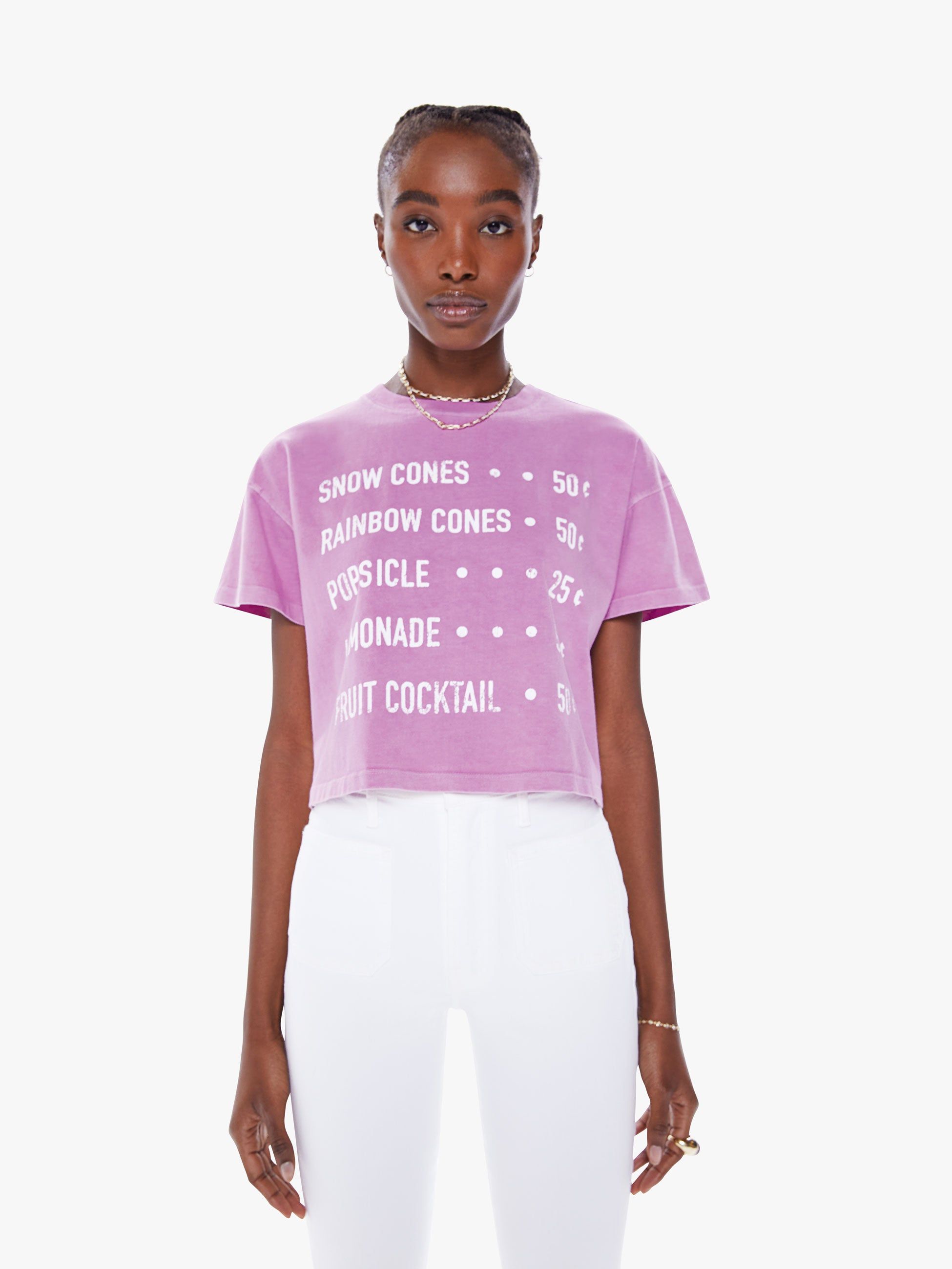 The Grab Back Crop Tee - One Of Each sold by MOTHER product image thumbnail 2