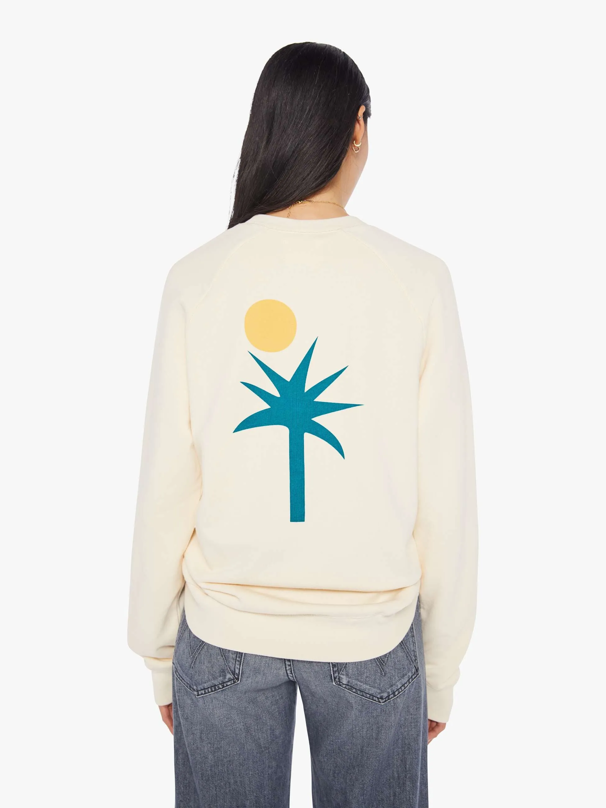 La Paz Cunha Sweatshirt - Palm Ecru sold by MOTHER